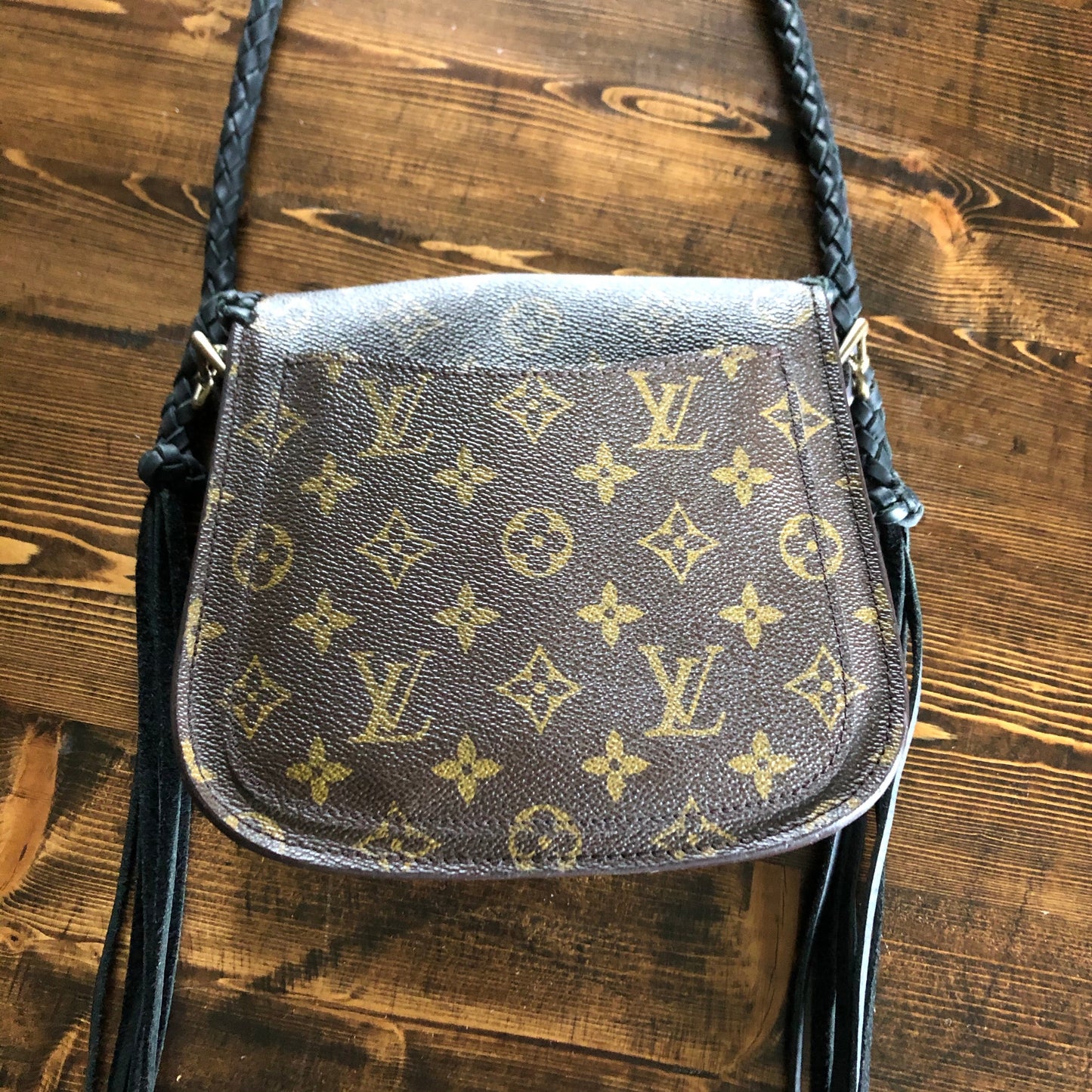 The Swift -Orvis bags Monogram Black Crossbody