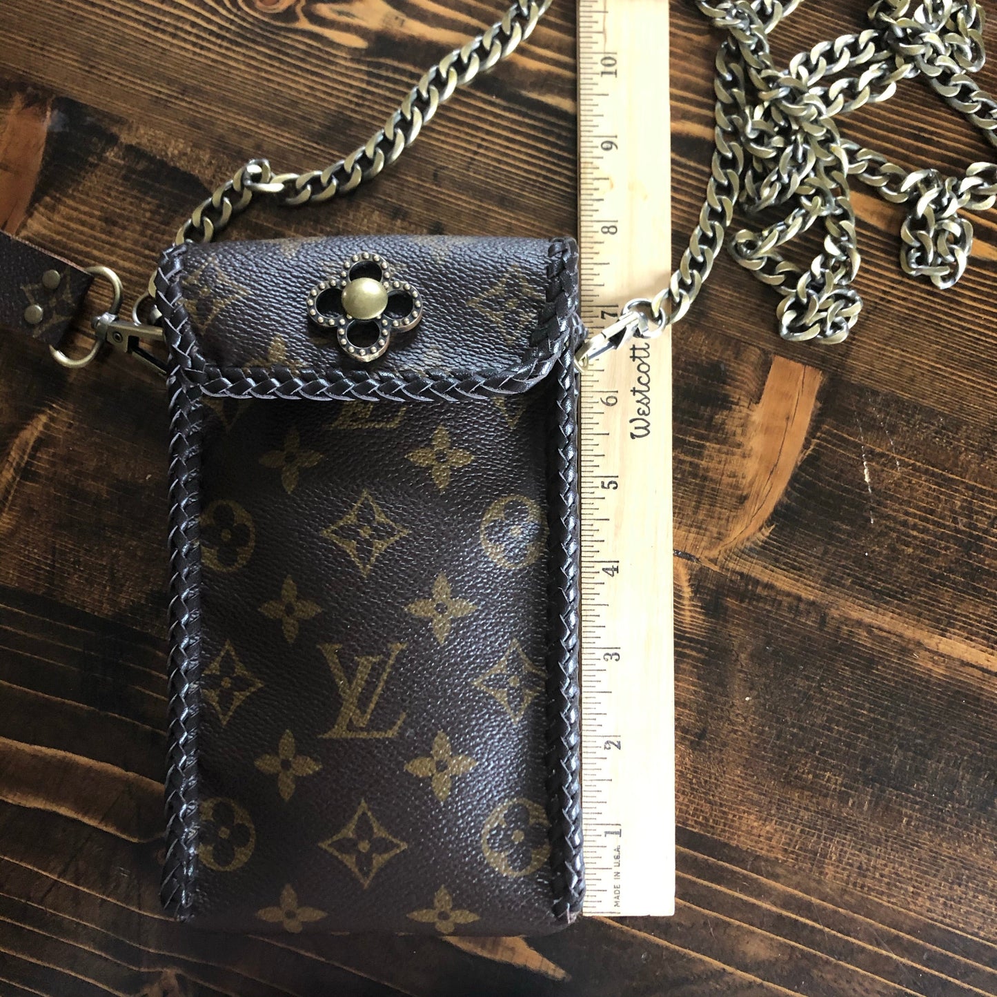 The HummingOrvis bags - Monogram Cell Phone Crossbody/Wristlet Bag