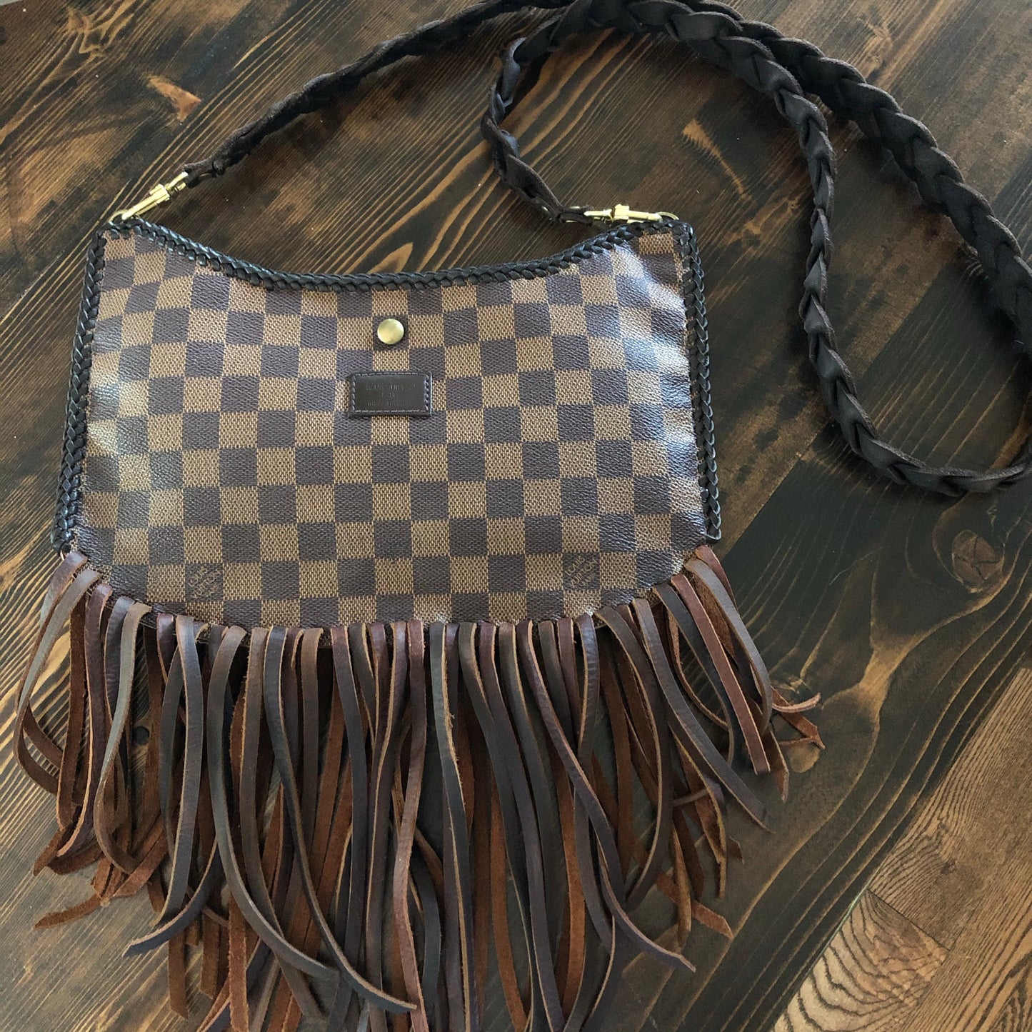 The Peacock -Orvis bags Damier Hobo Tote/Crossbody