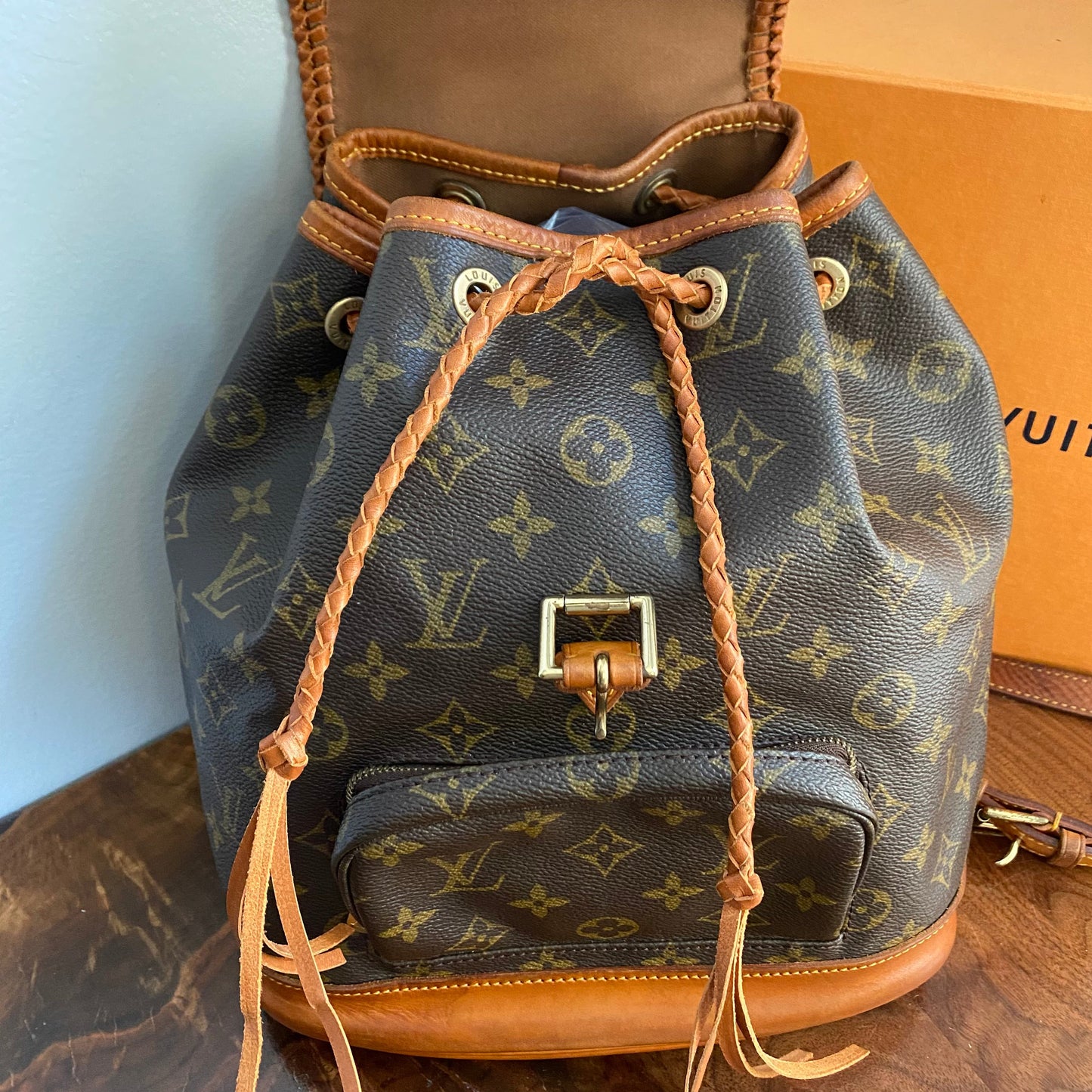 The Loon Backpack - MMOrvis bags Monogram in Tan