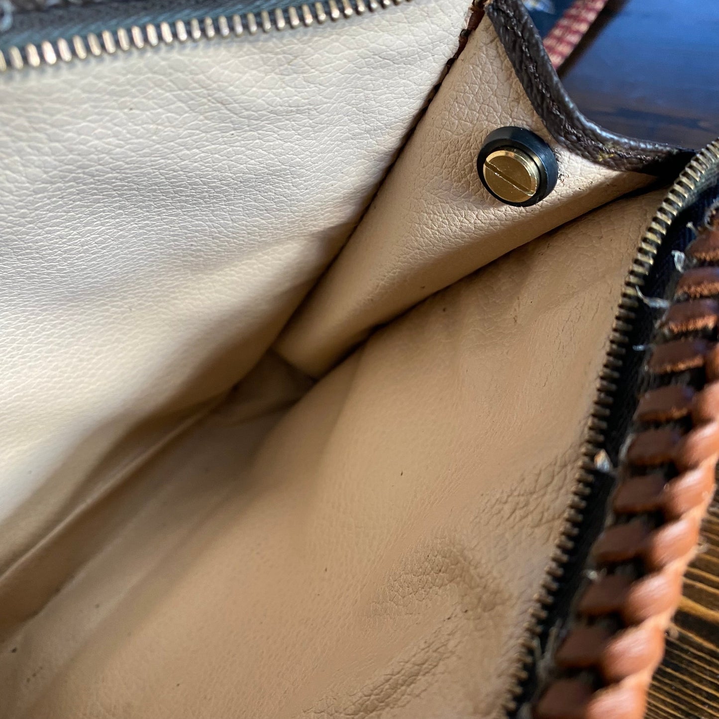 The Swan -Orvis bags Monogram in Whiskey Crossbody