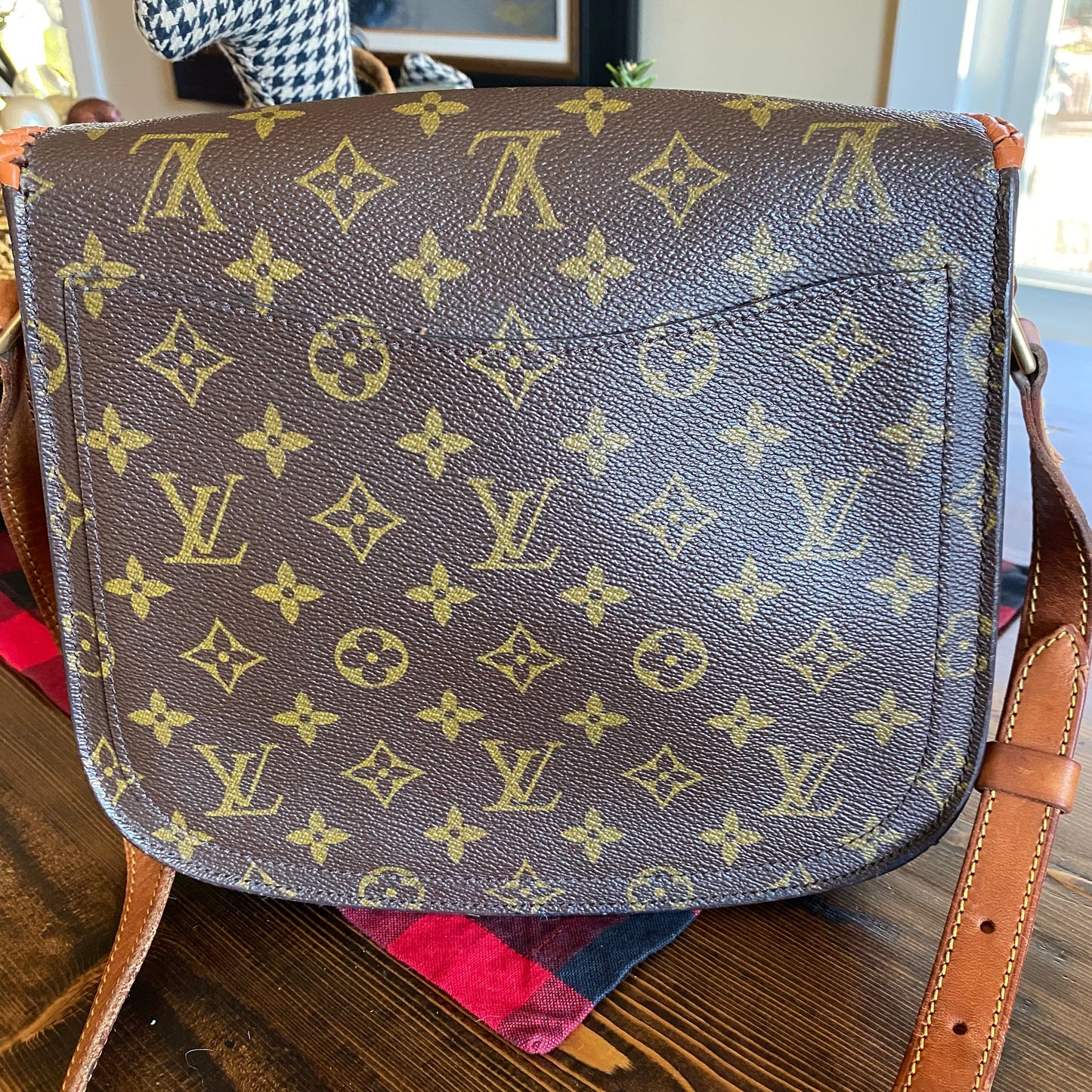The Swift -Orvis bags Monogram in Tan Crossbody