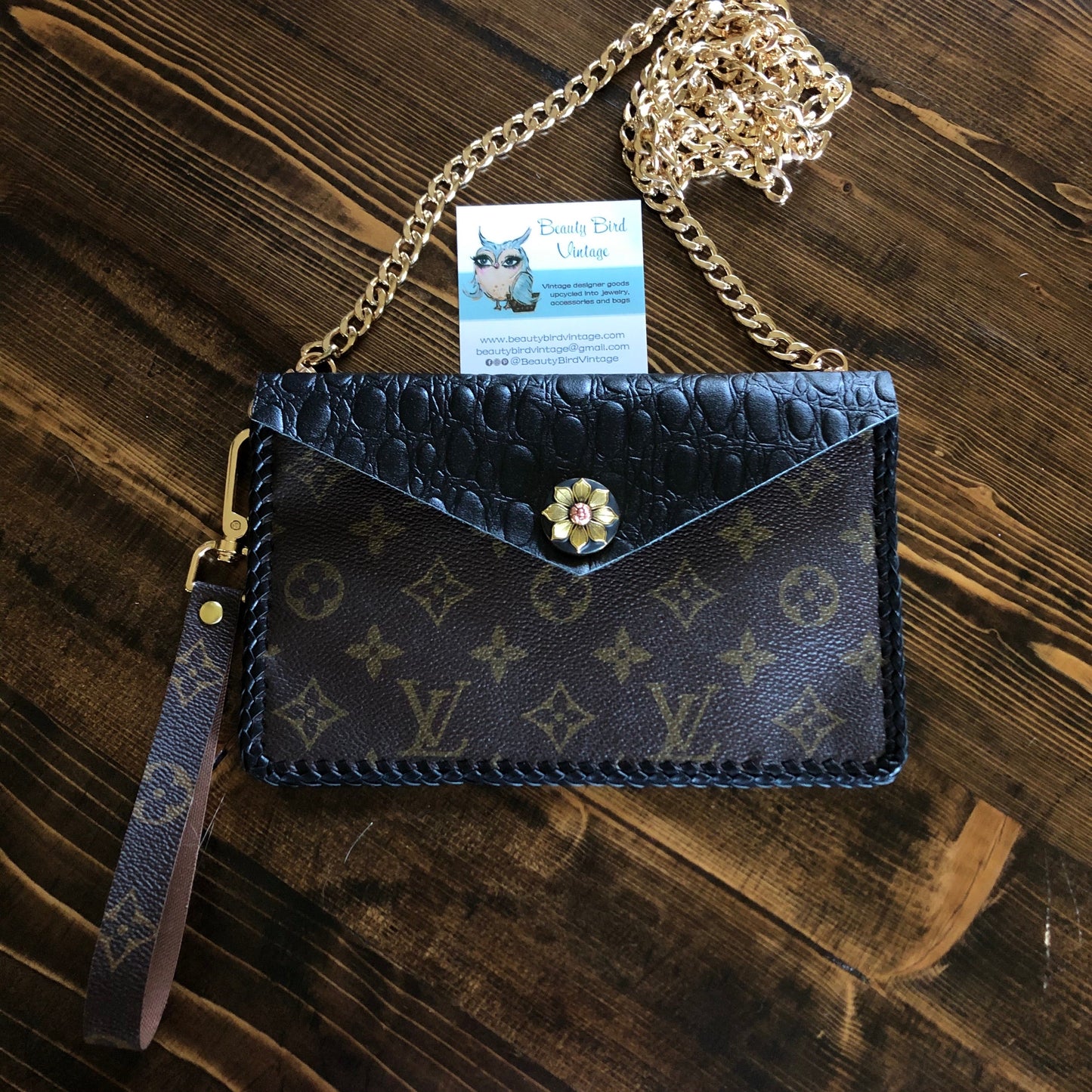 The Wren - BlackOrvis bags Wristlet/Crossbody/Clutch Bag