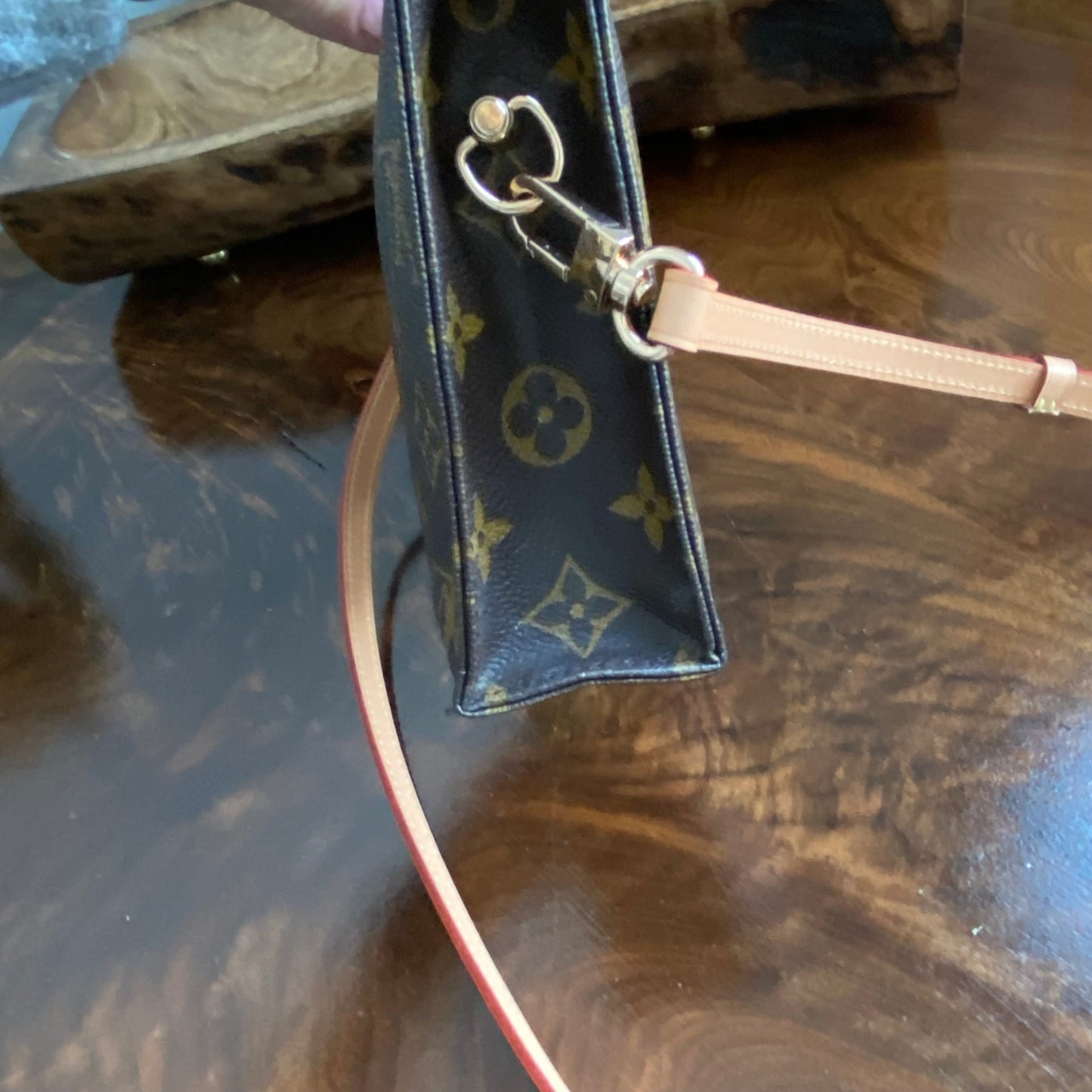 The Cygnet Crossbody -Orvis bags Monogram in Vachetta