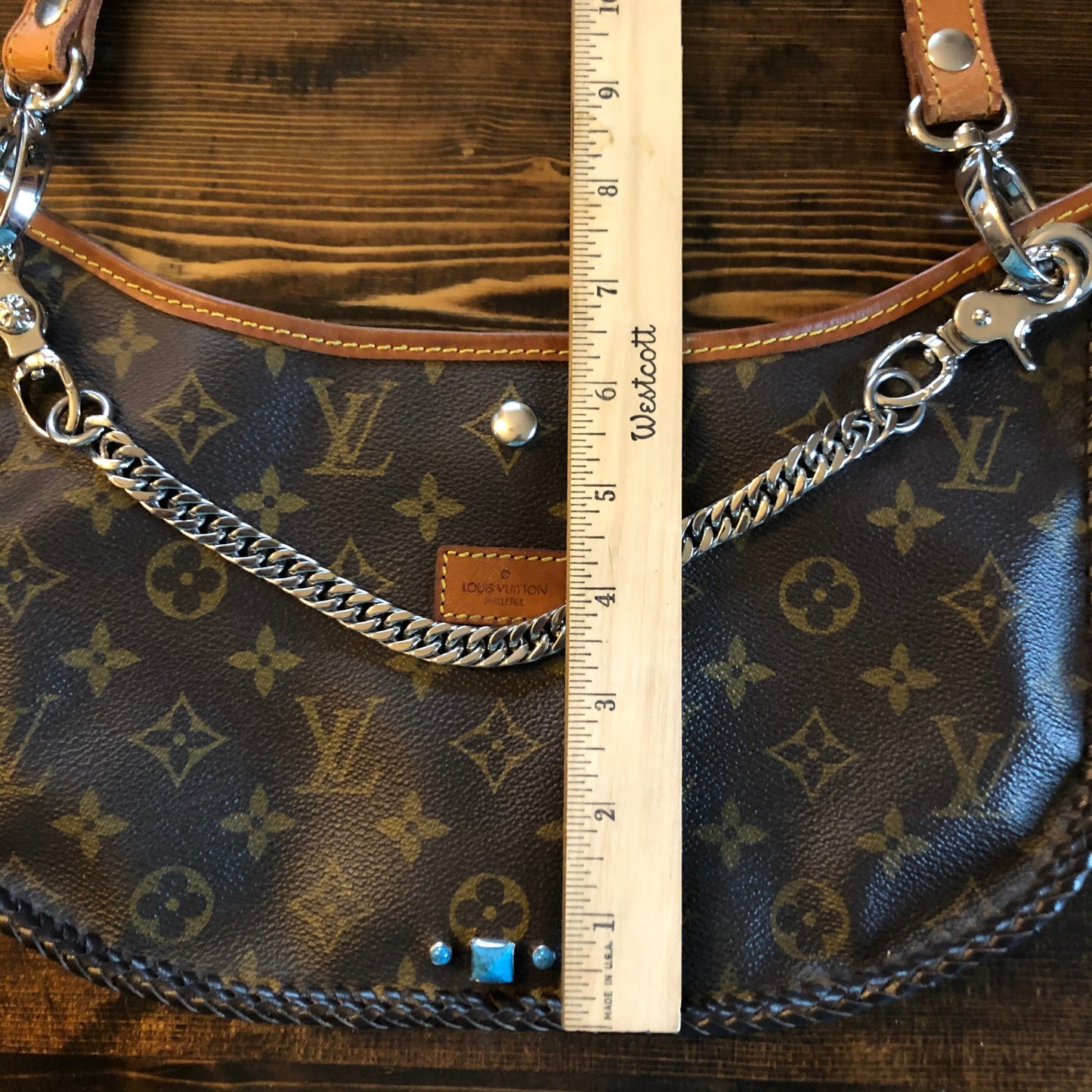 The Peacock -Orvis bags Monogram Hobo Crossbody