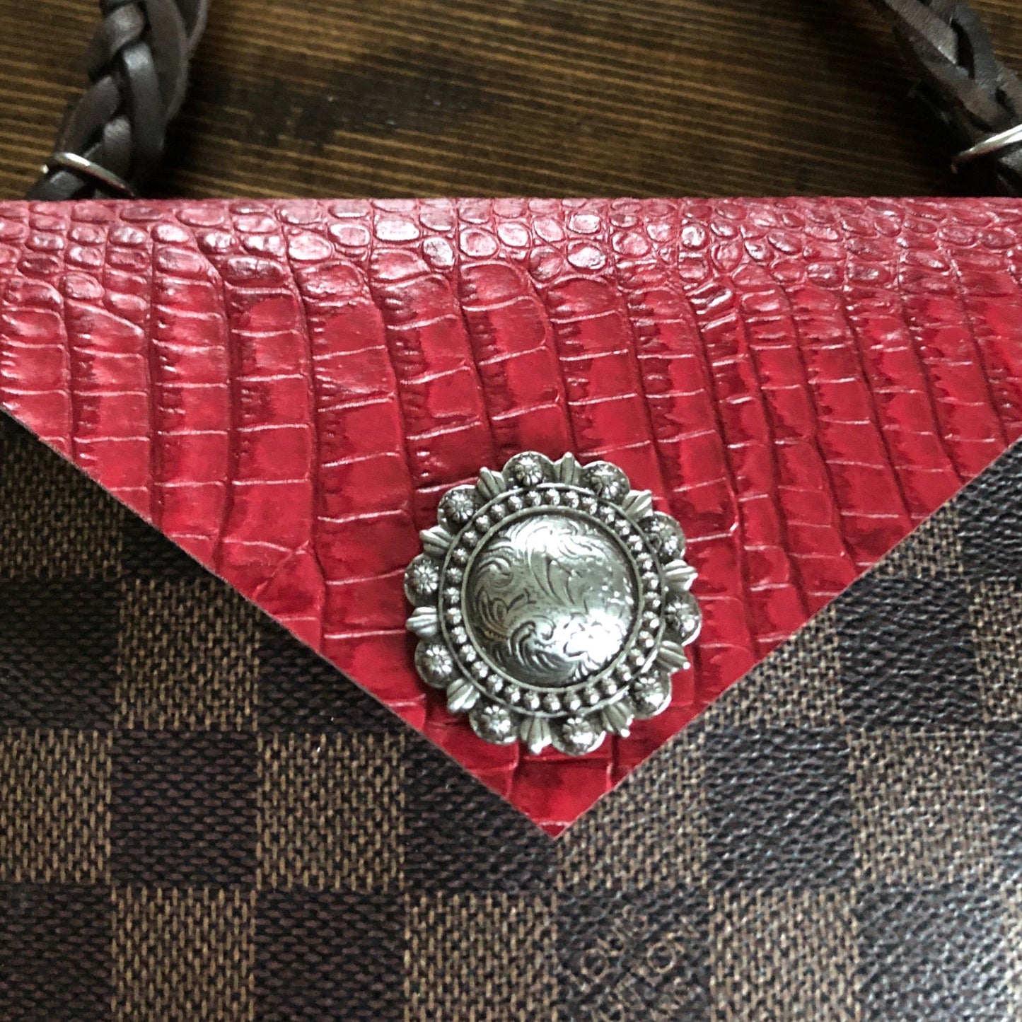 The Hawk - RedOrvis bags Clutch/Wristlet/Crossbody Bag
