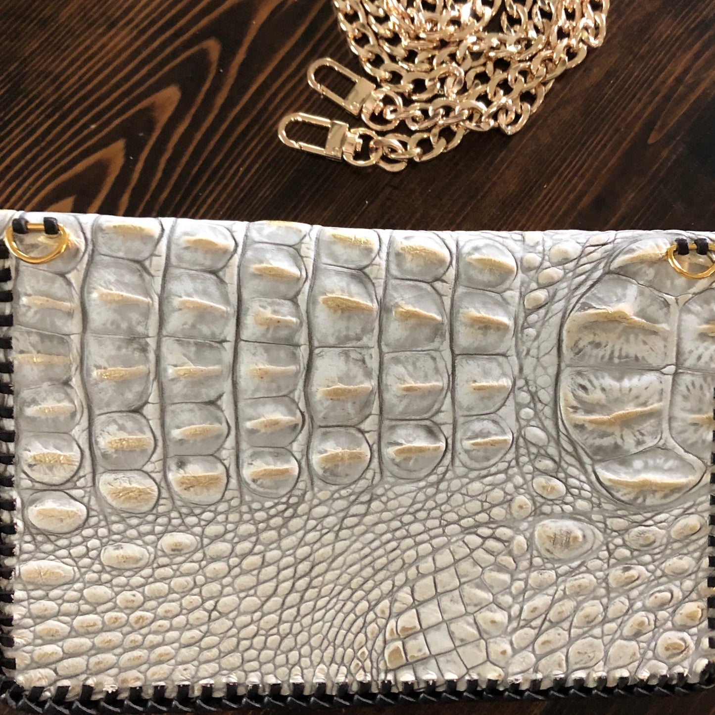 The Wren - Gold VernisOrvis bags Wristlet/Crossbody/Clutch Bag