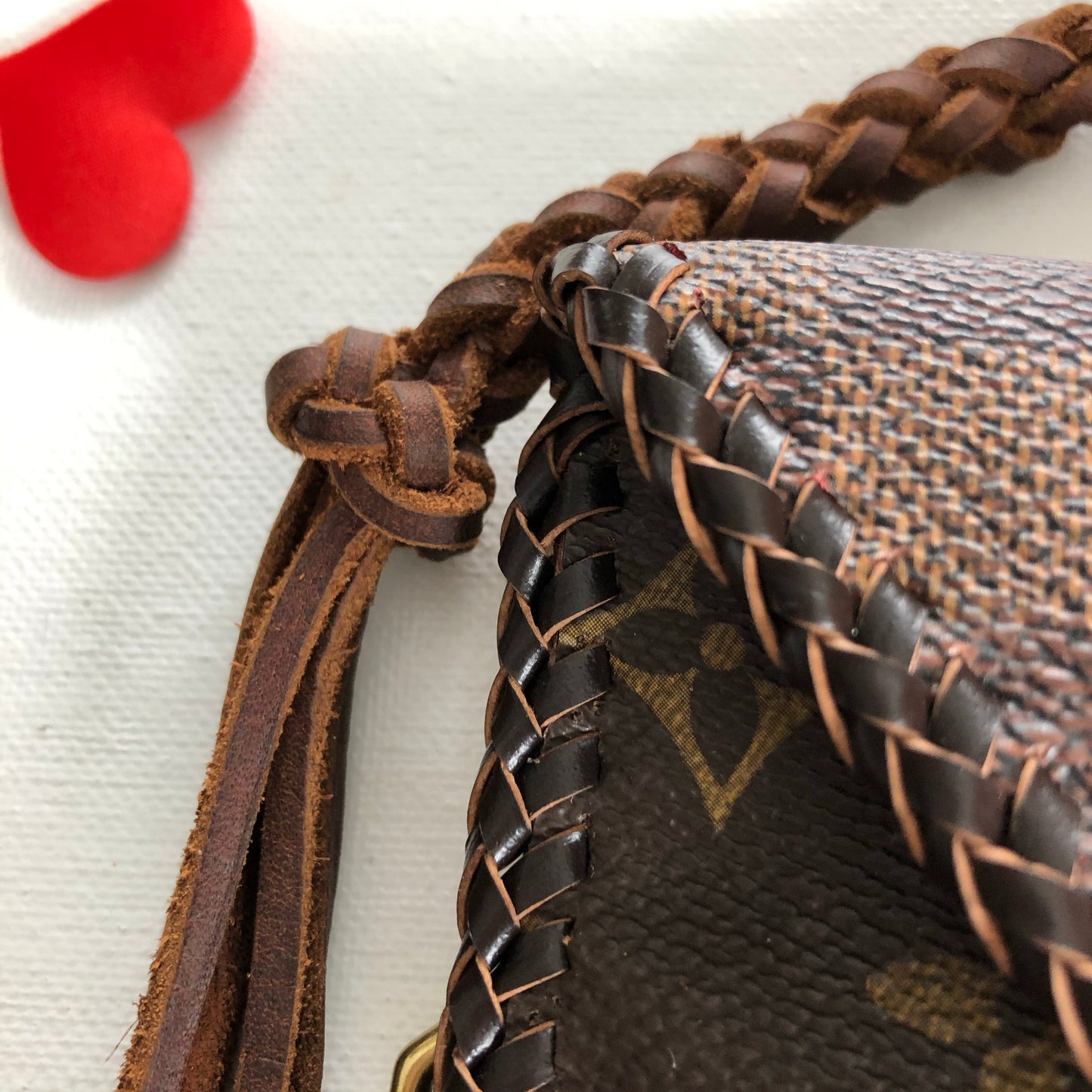 The Falcon - Damier/Monogram MixOrvis bags Wristlet/Crossbody/Clutch