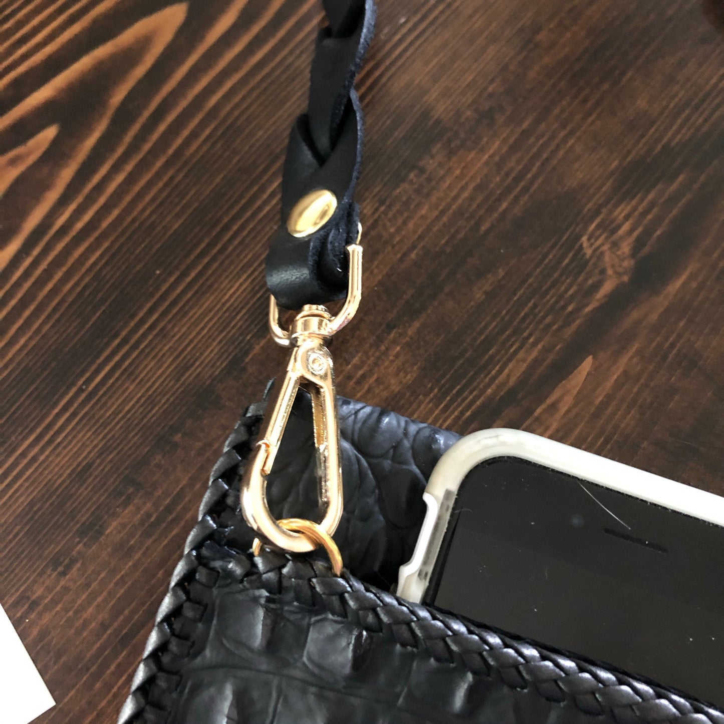 The Hawk - BlackOrvis bags Clutch/Wristlet/Crossbody Bag