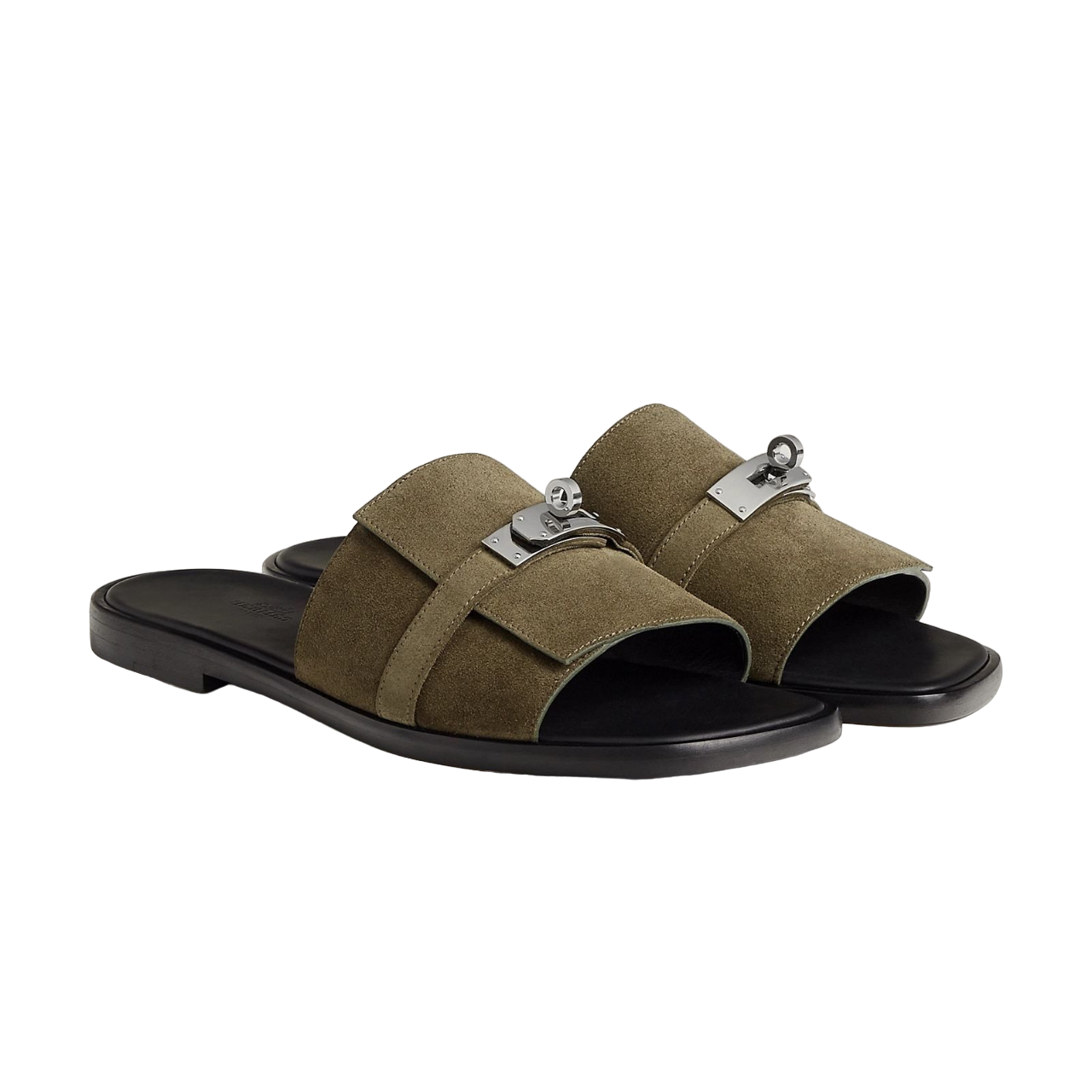 HERMES Gabriel Unisex Suede Blended Fabrics