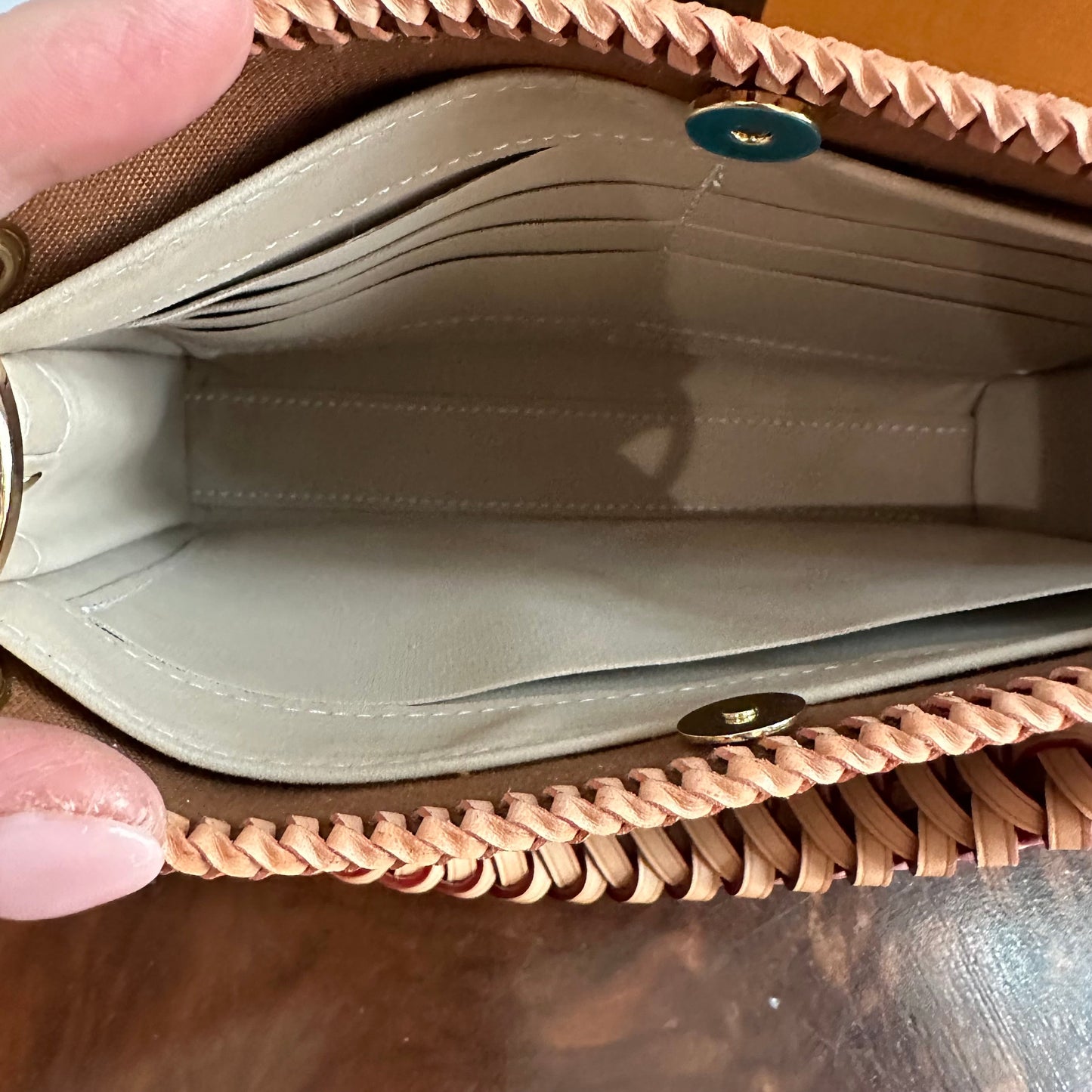 The Swan Crossbody -Orvis bags Monogram in Vachetta