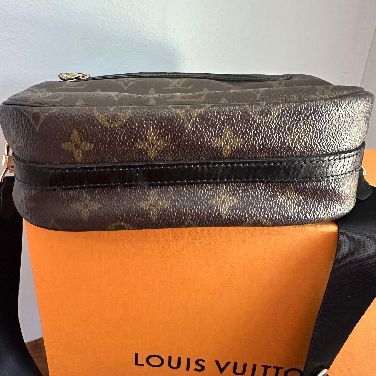 The Cockatiel Crossbody -Orvis bags LV Monogram in Black