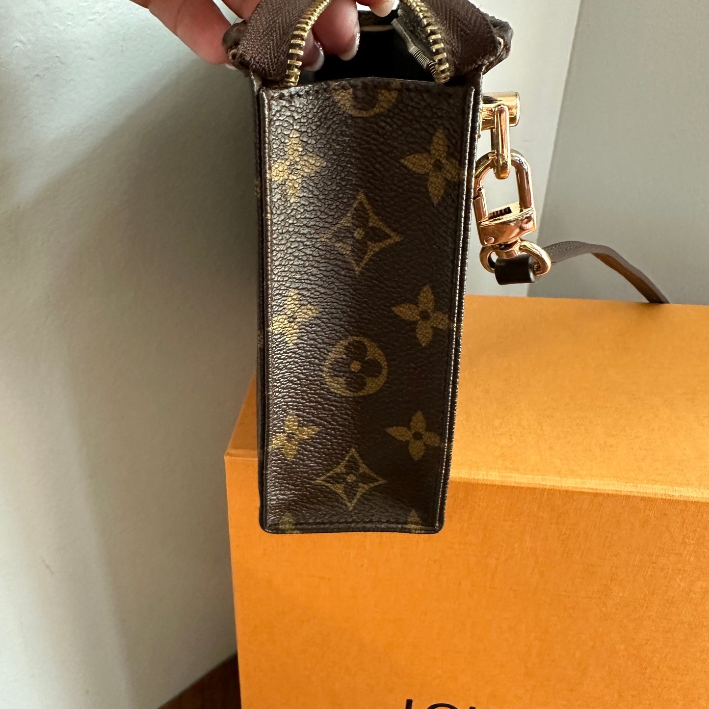 The Cygnet Crossbody -Orvis bags Monogram in Chocolate