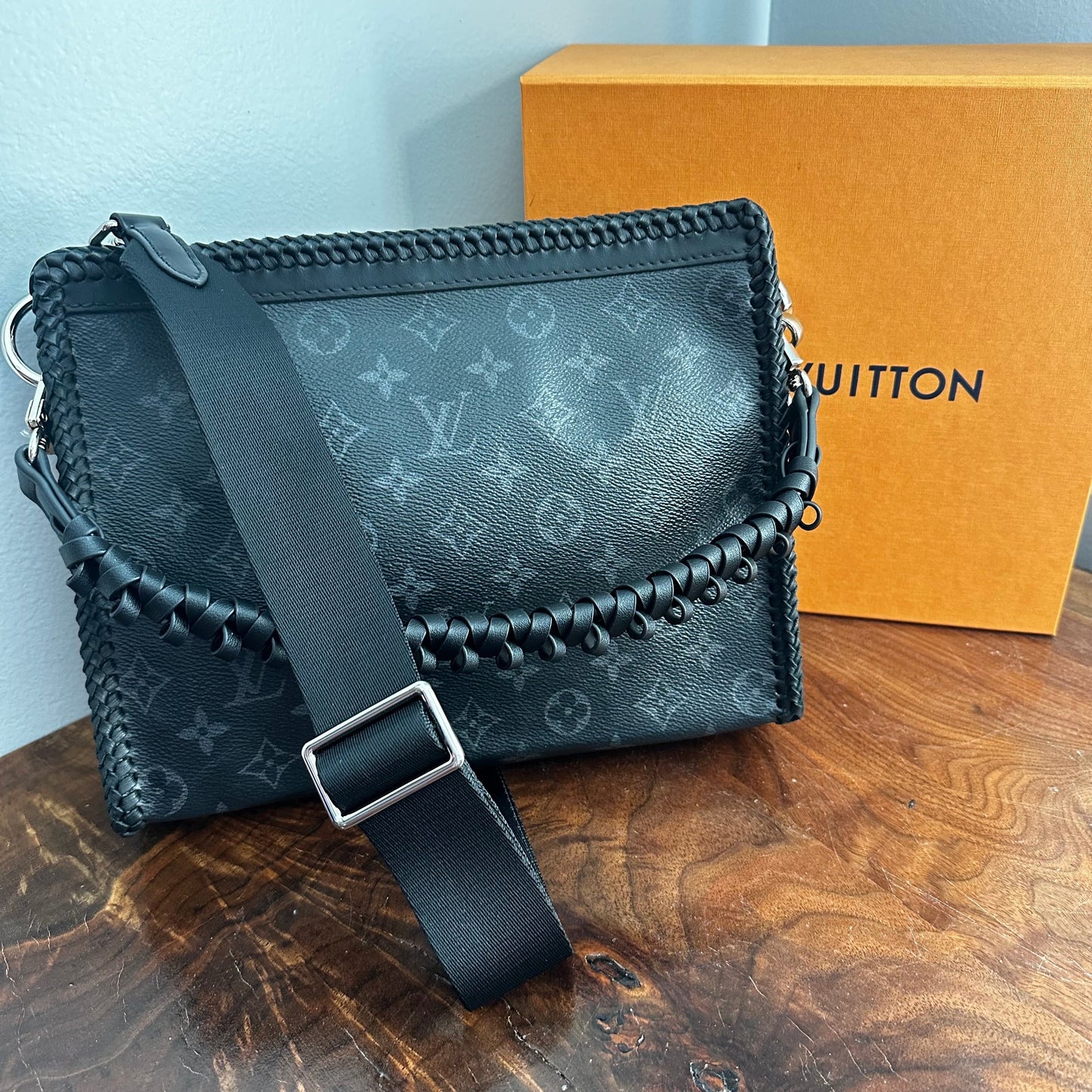 The Swan Crossbody -Orvis bags Monogram Eclipse