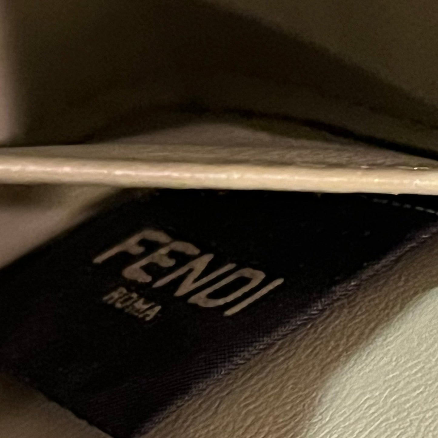 FENDI First Sight Green Tea Patent Calf Leather Shoulder Bag