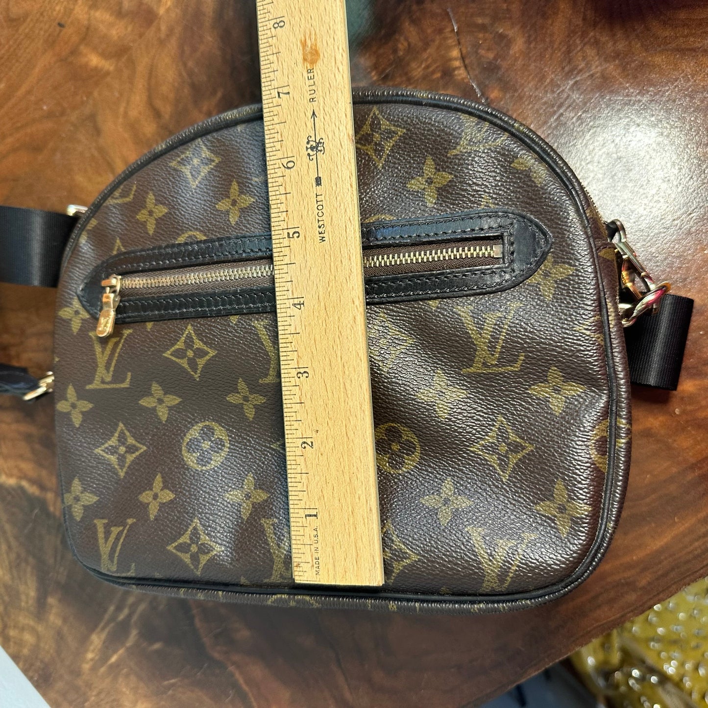 The Cockatiel Crossbody -Orvis bags LV Monogram in Black