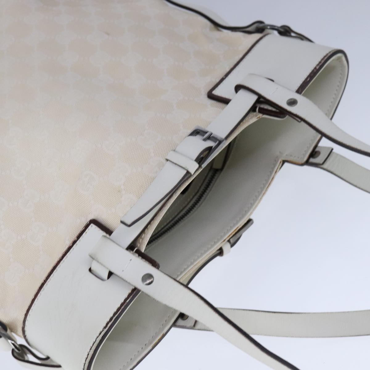 Gucci Gg Canvas Beige Canvas Tote Bag