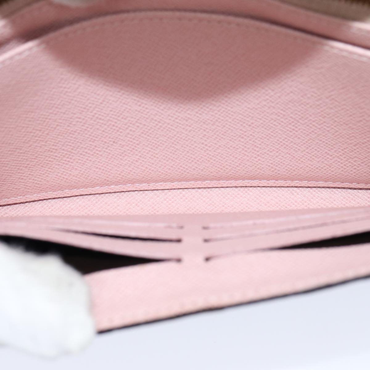 Louis Vuitton Portefeuille Sarah Brown Canvas Wallet