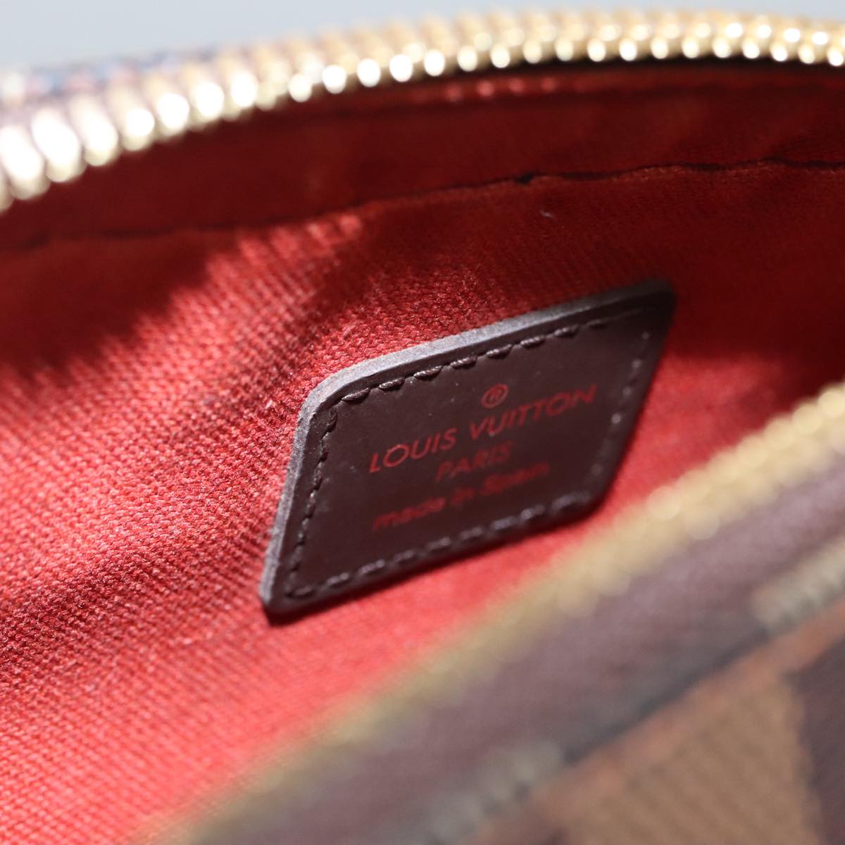 Louis Vuitton Geronimos Brown Canvas Shoulder Bag