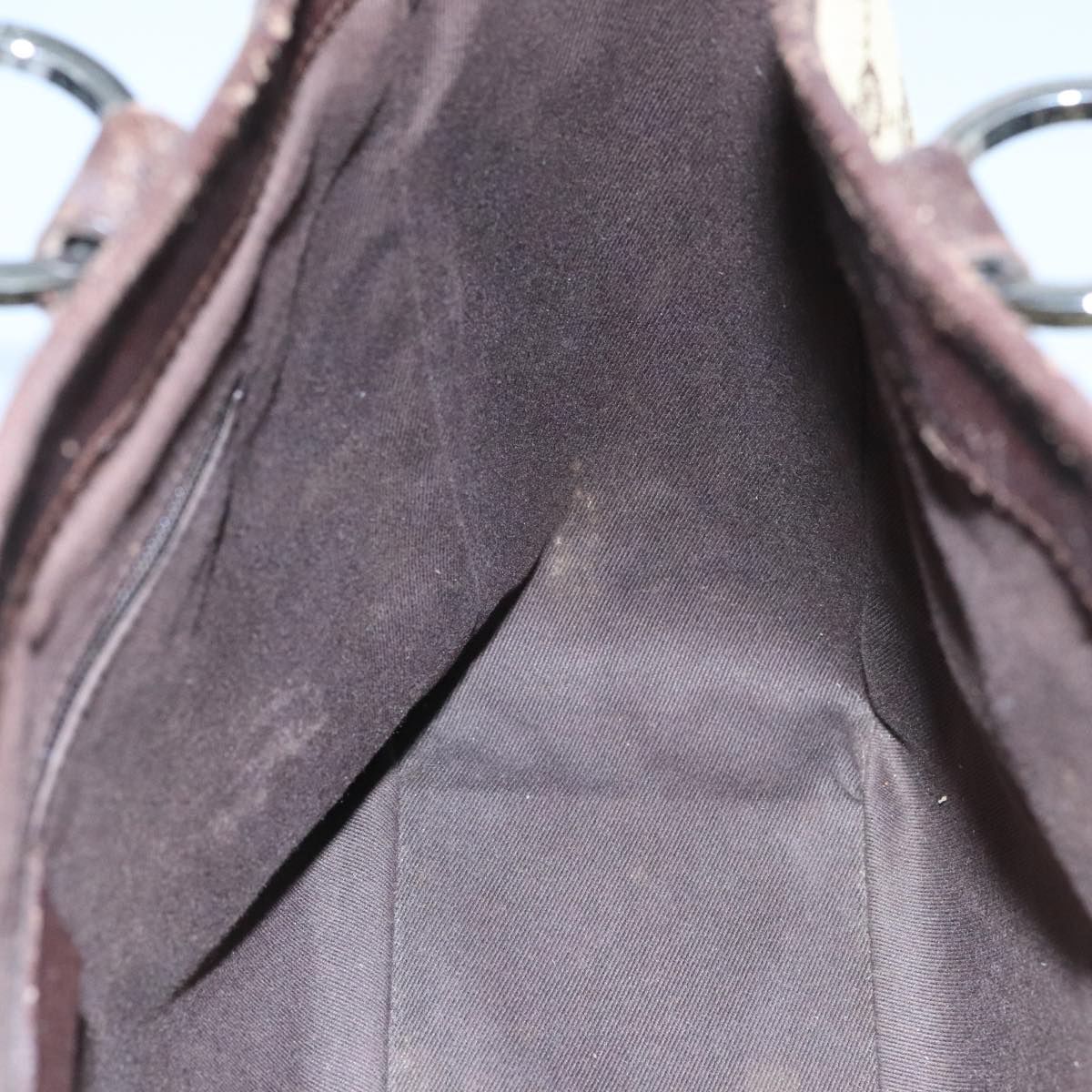 Gucci Gg Canvas Beige Canvas Handbag