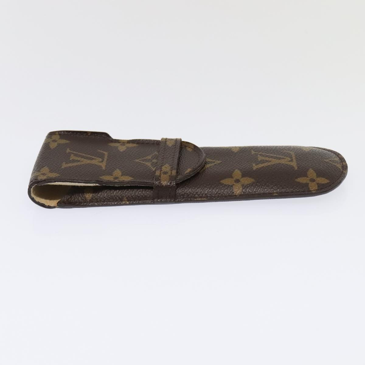 Louis Vuitton Etui Stylo Brown Canvas Wallet