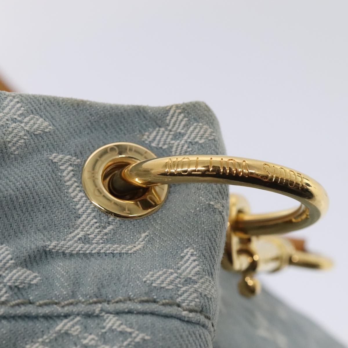 Louis Vuitton Daily Grey Denim - Jeans Shoulder Bag