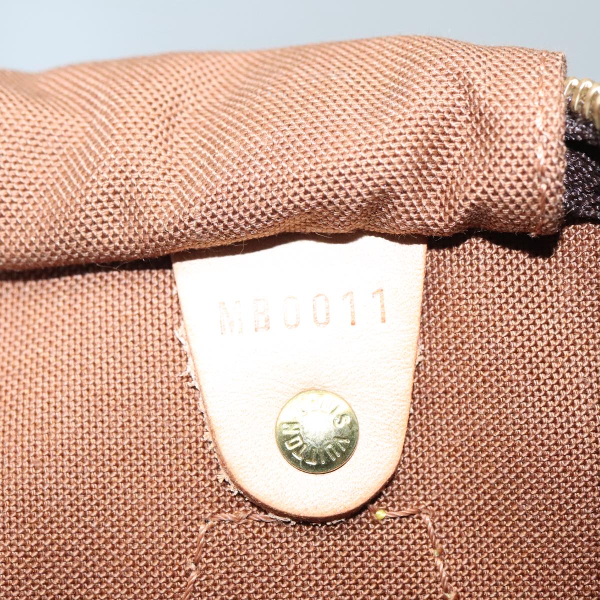 Louis Vuitton Speedy 40 Brown Canvas Handbag