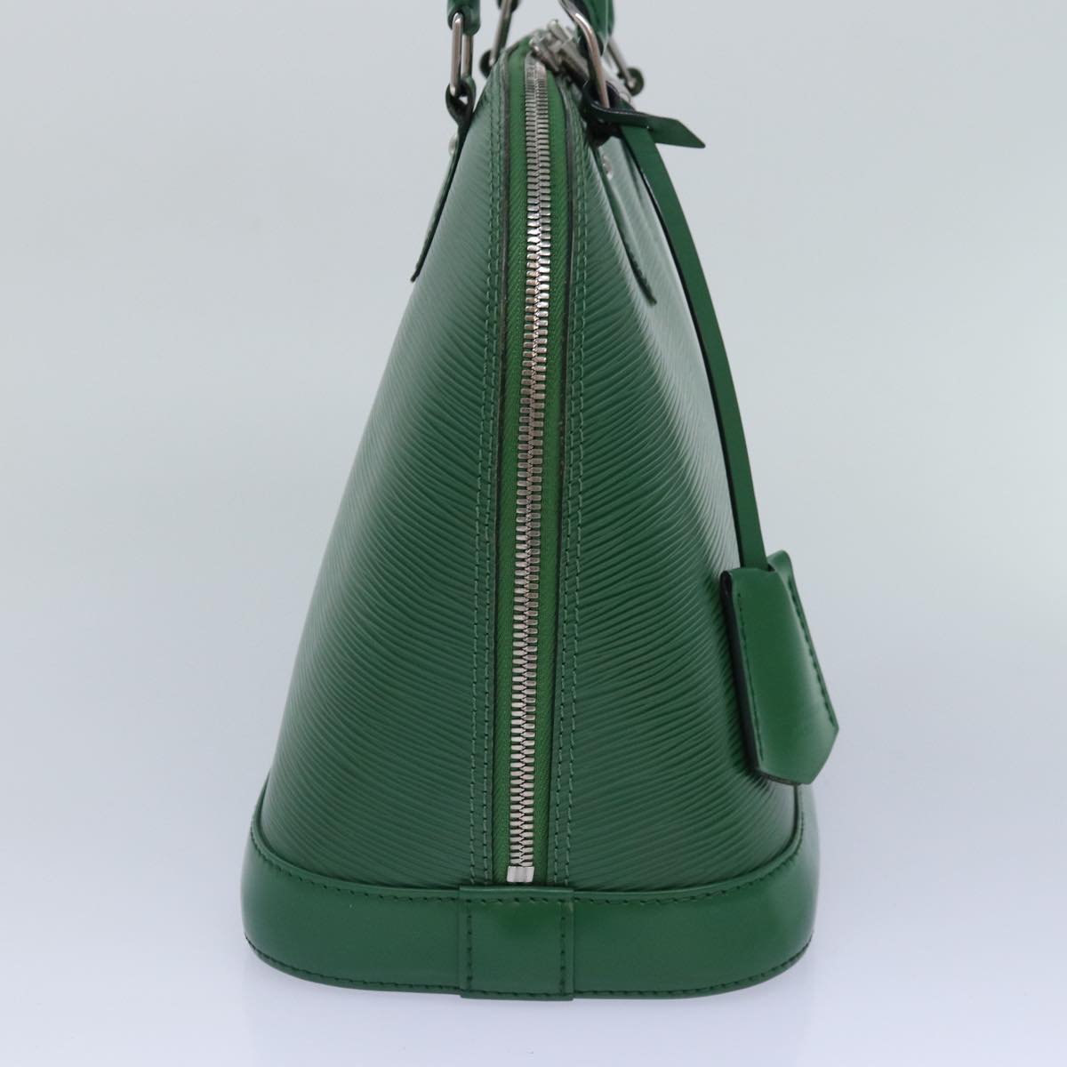 Louis Vuitton Alma Green Calfskin Handbag