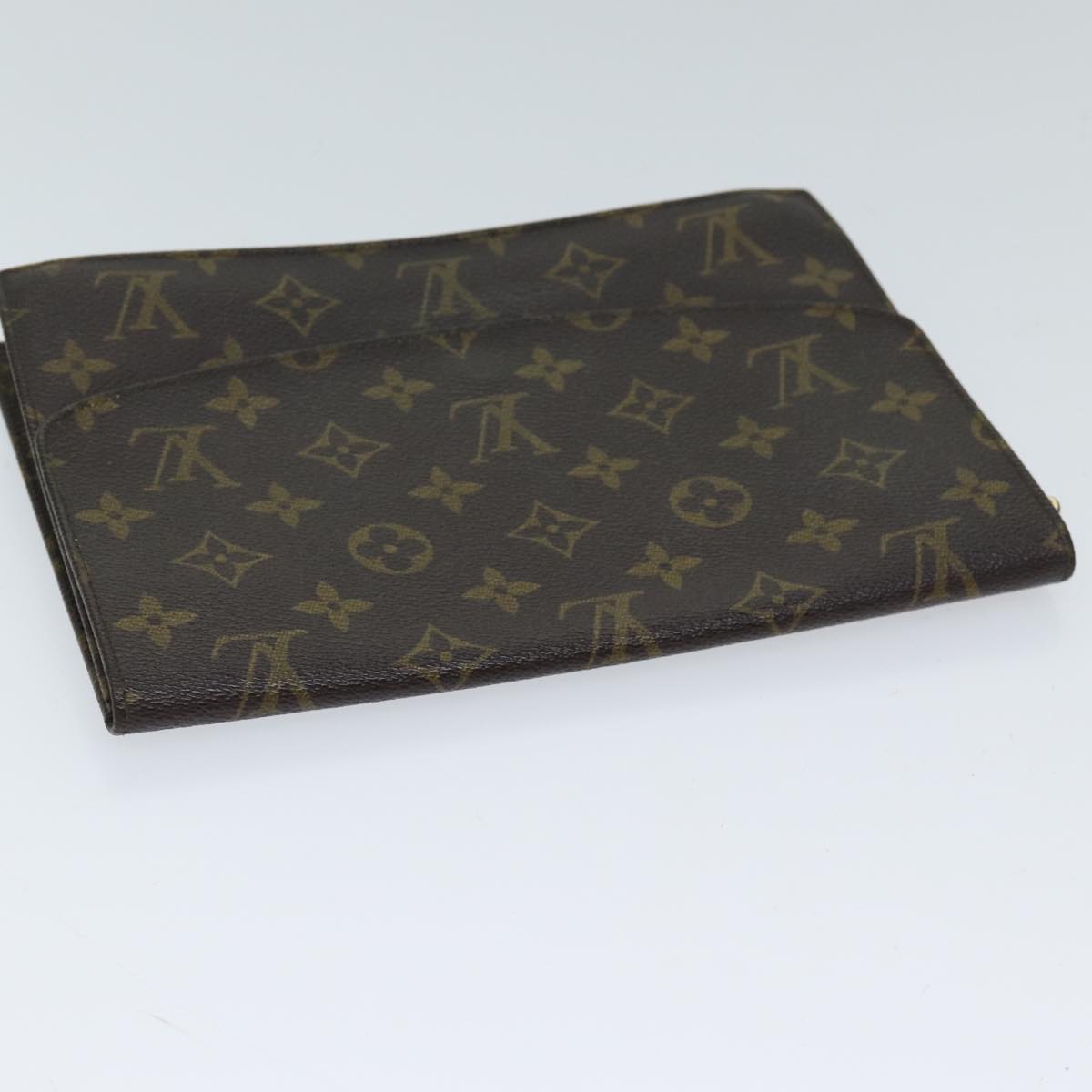 Louis Vuitton Pochette Rabat Brown Canvas Clutch Bag