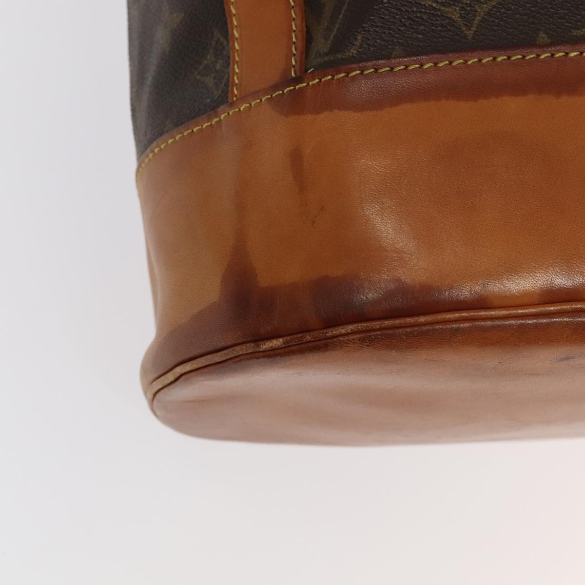 Louis Vuitton Randonnée Brown Canvas Backpack Bag