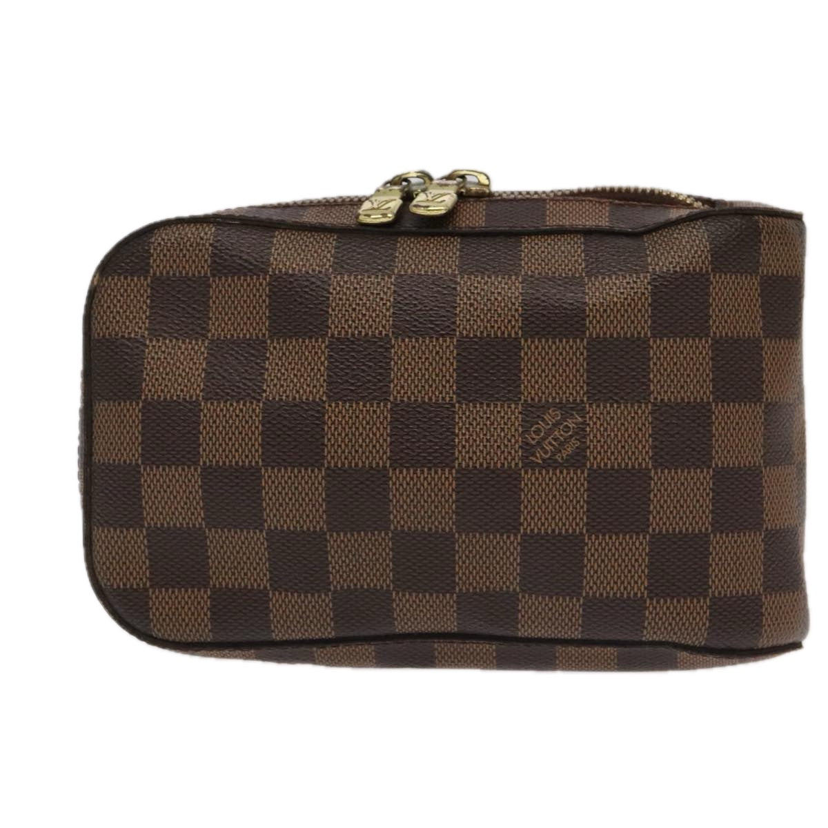 Louis Vuitton Geronimos Brown Canvas Shoulder Bag