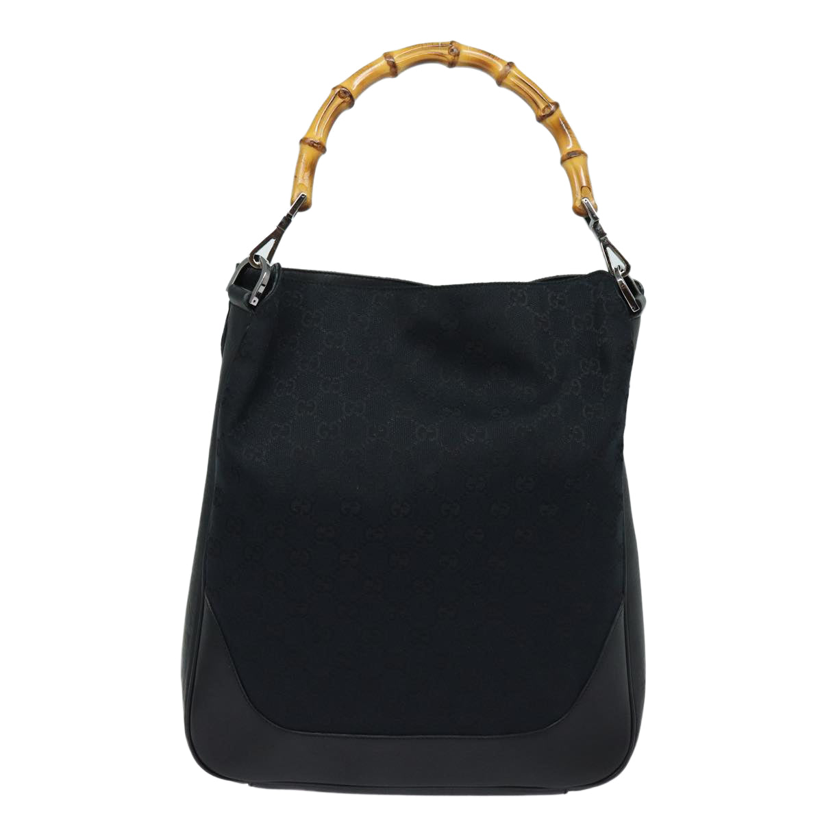 Gucci Marmont Gm Black Canvas Handbag