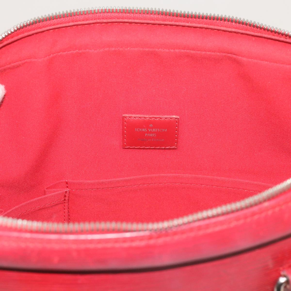 Louis Vuitton Vivienne Red Leather Briefcase Bag