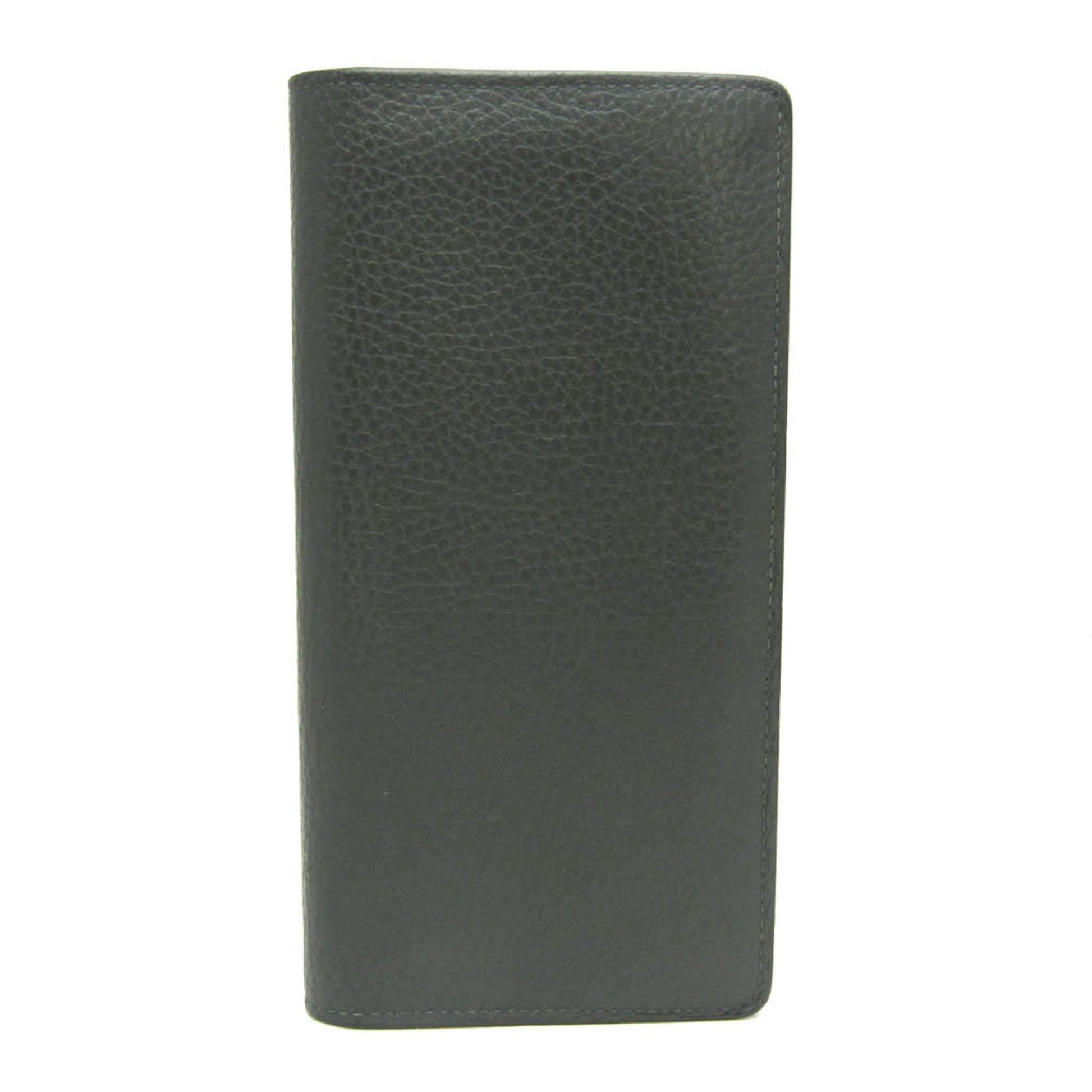Louis Vuitton Portefeuille Brazza Black Leather Wallet  ()