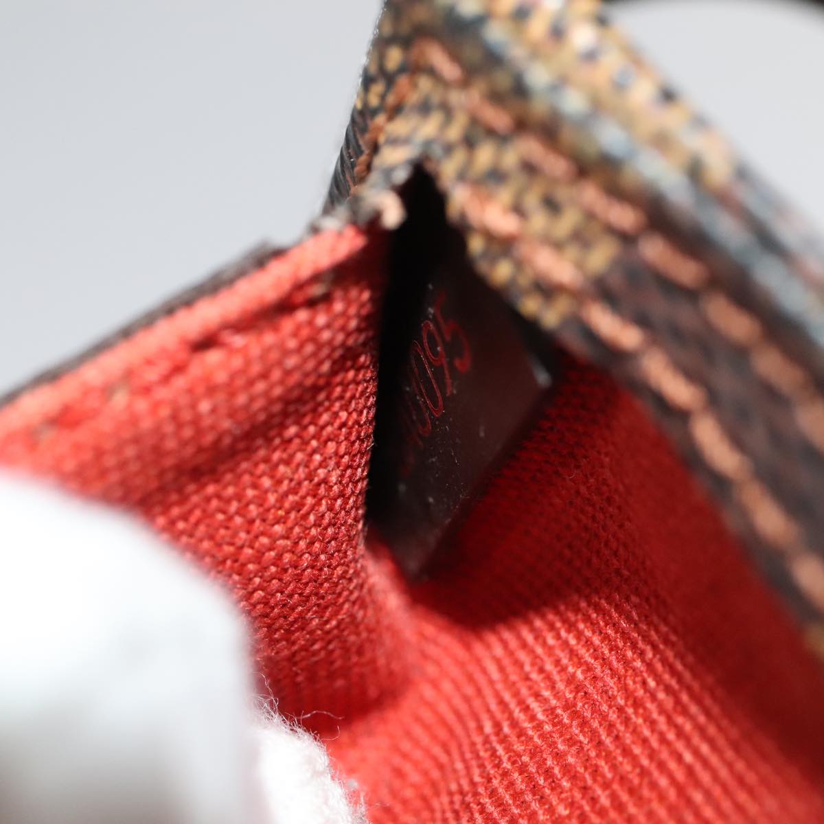 Louis Vuitton Geronimos Brown Canvas Shoulder Bag