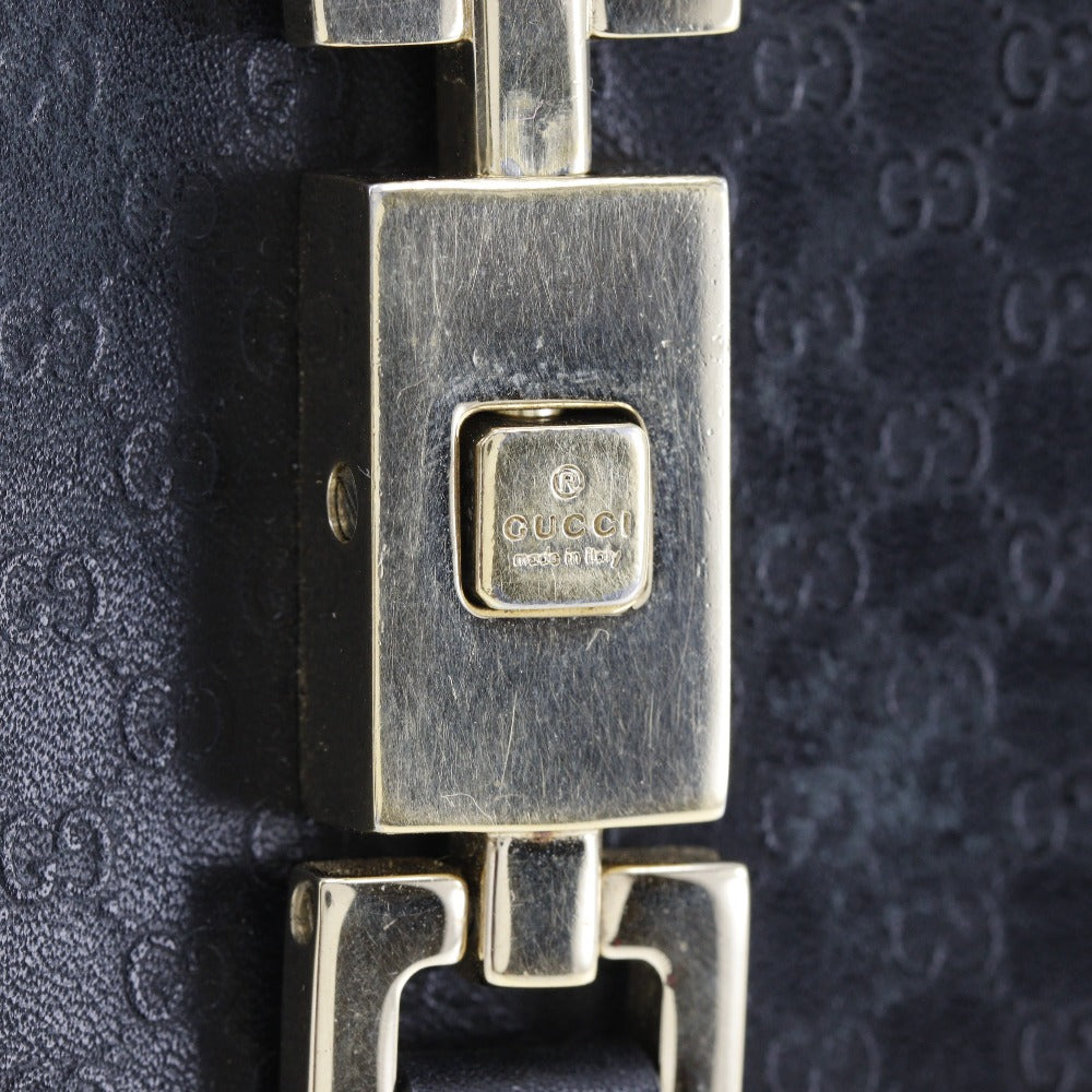 Gucci Jackie Black Leather Wallet