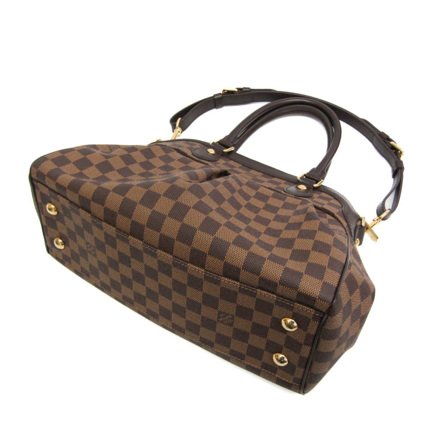 Louis Vuitton Trevi Brown Canvas Shoulder Bag