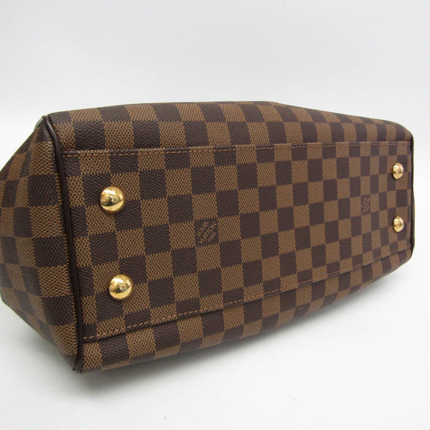 Louis Vuitton Trevi Brown Canvas Shoulder Bag