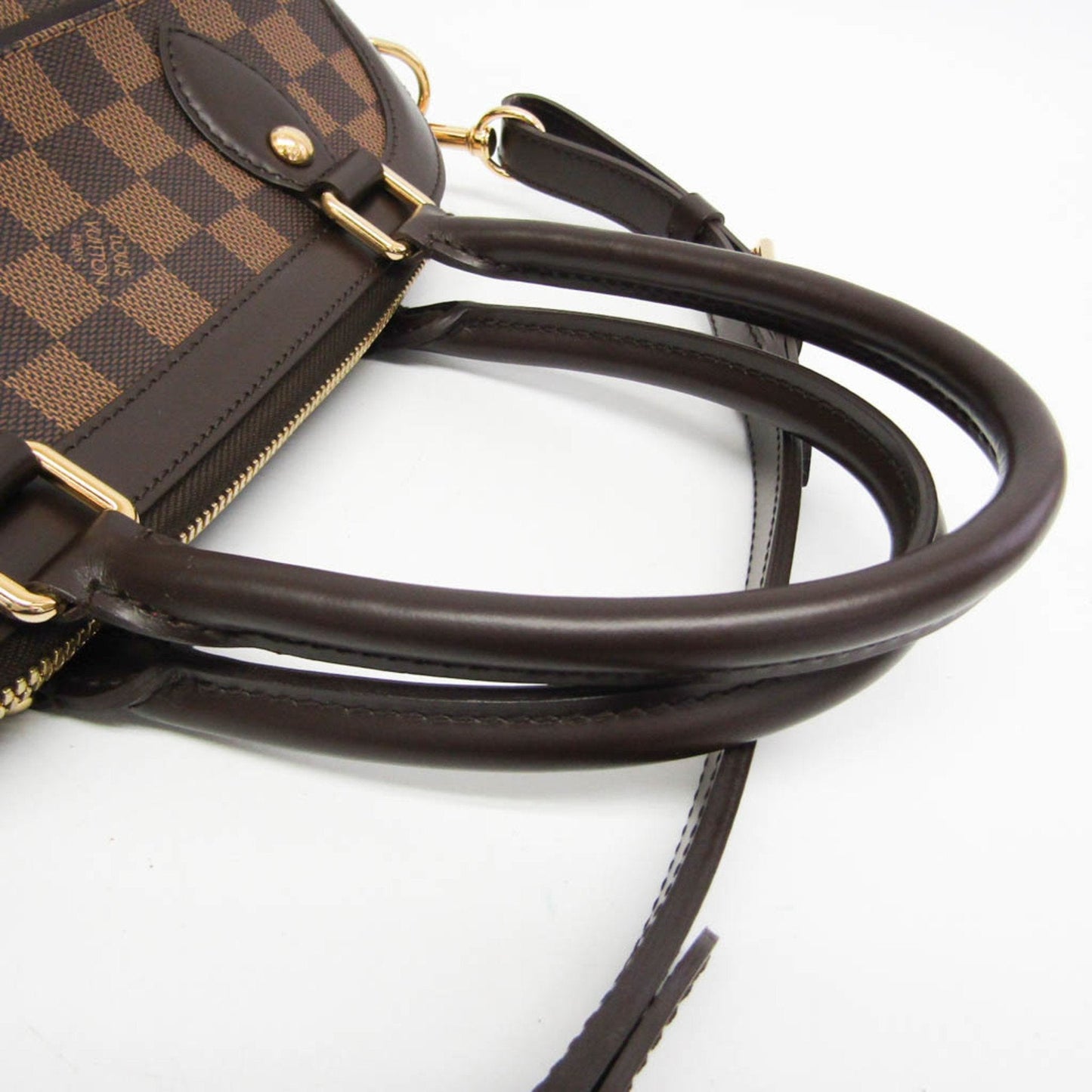 Louis Vuitton Trevi Brown Canvas Shoulder Bag