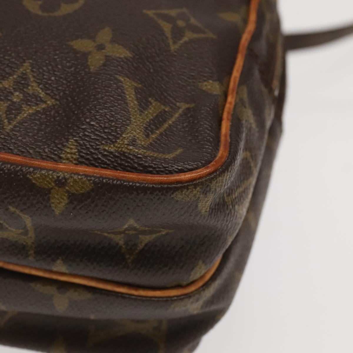 Louis Vuitton Amazon Brown Canvas Shoulder Bag