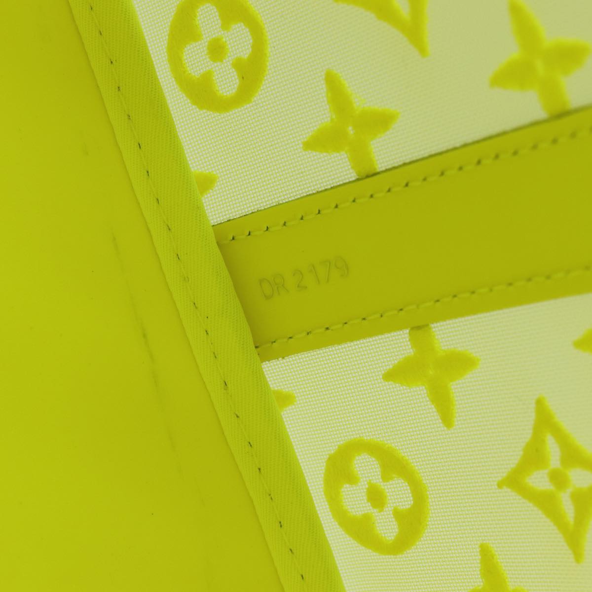 Louis Vuitton Keepall Bandouliere 50 Yellow Canvas Travel Bag