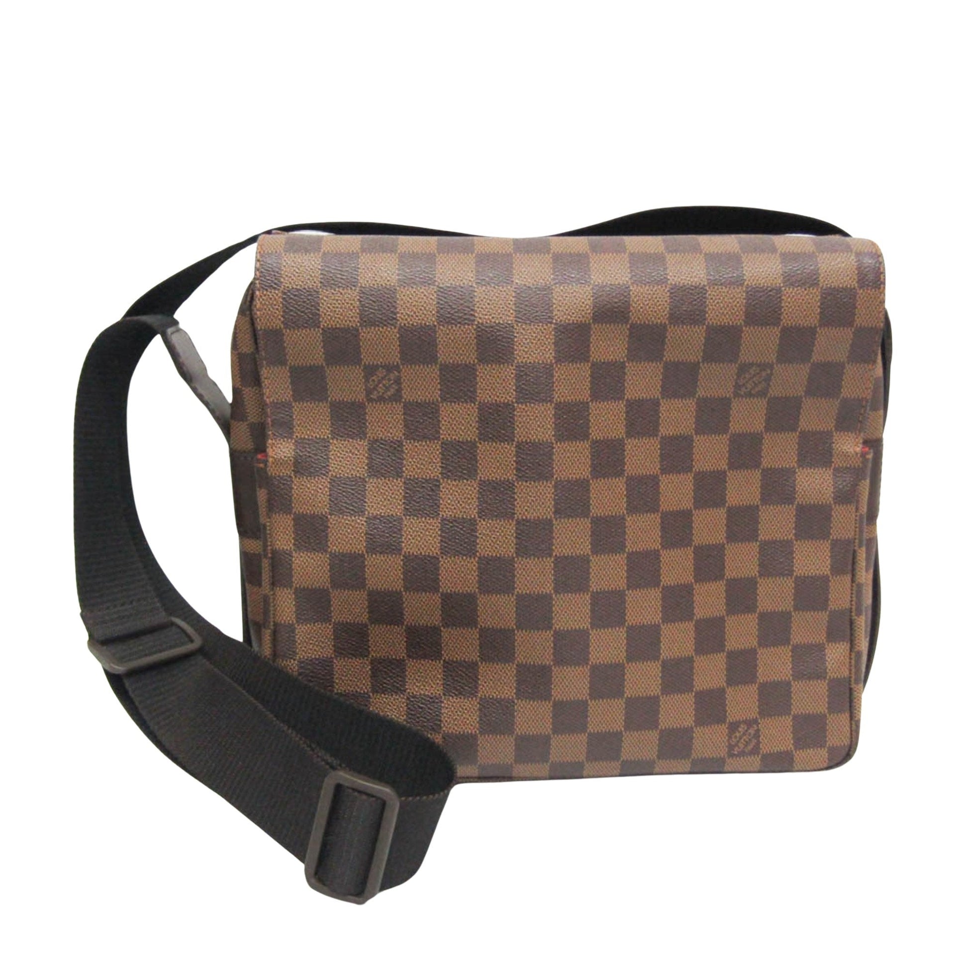 Louis Vuitton Naviglio Brown Canvas Shoulder Bag ()
