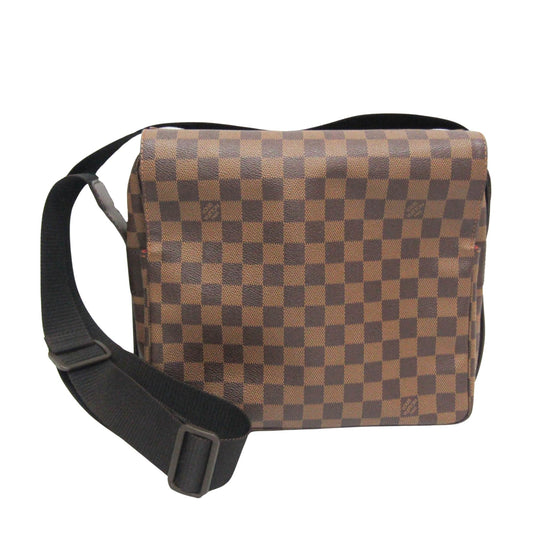 Louis Vuitton Naviglio Brown Canvas Shoulder Bag ()