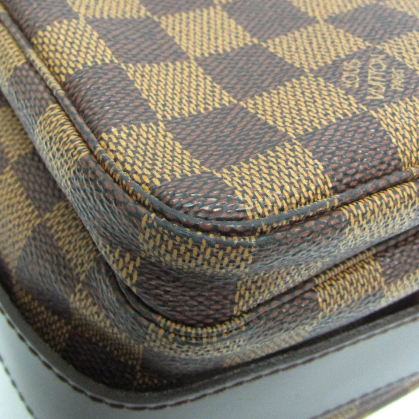 Louis Vuitton Naviglio Brown Canvas Shoulder Bag