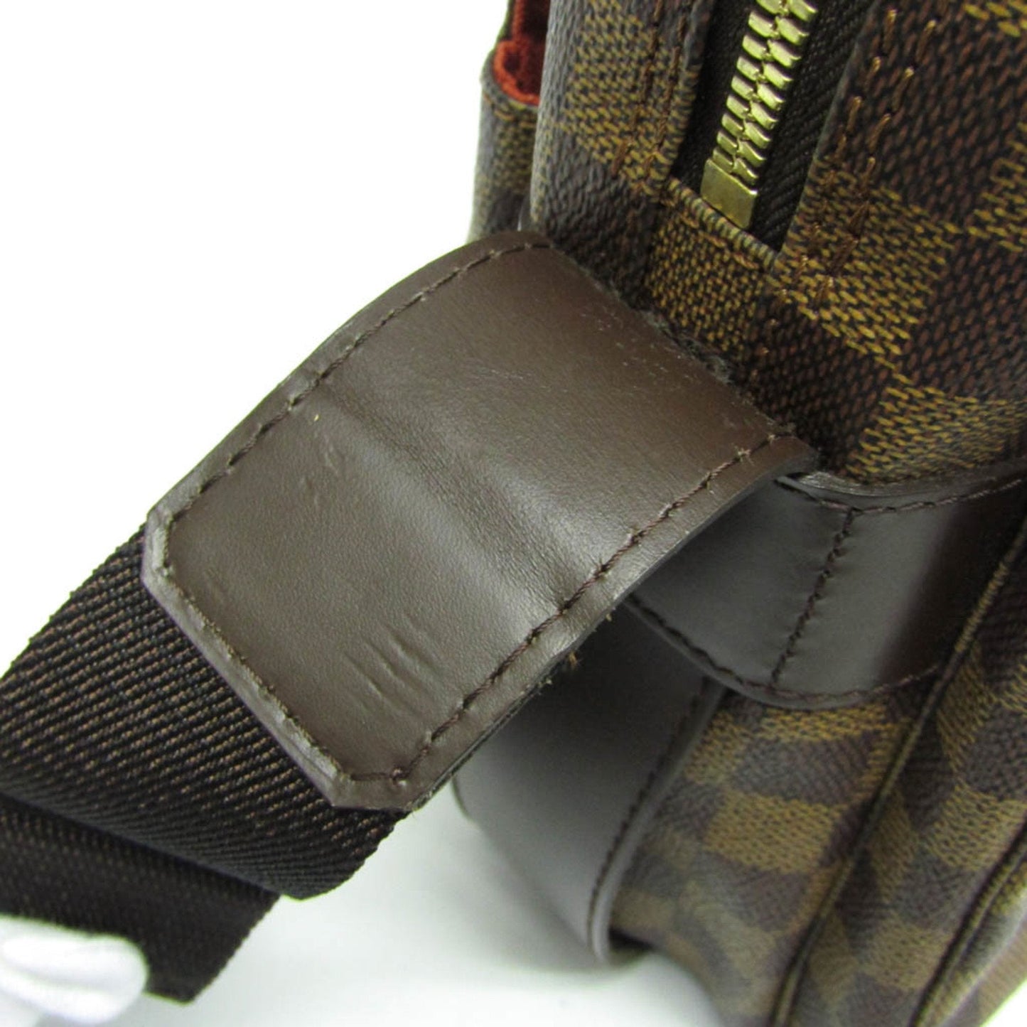 Louis Vuitton Naviglio Brown Canvas Shoulder Bag