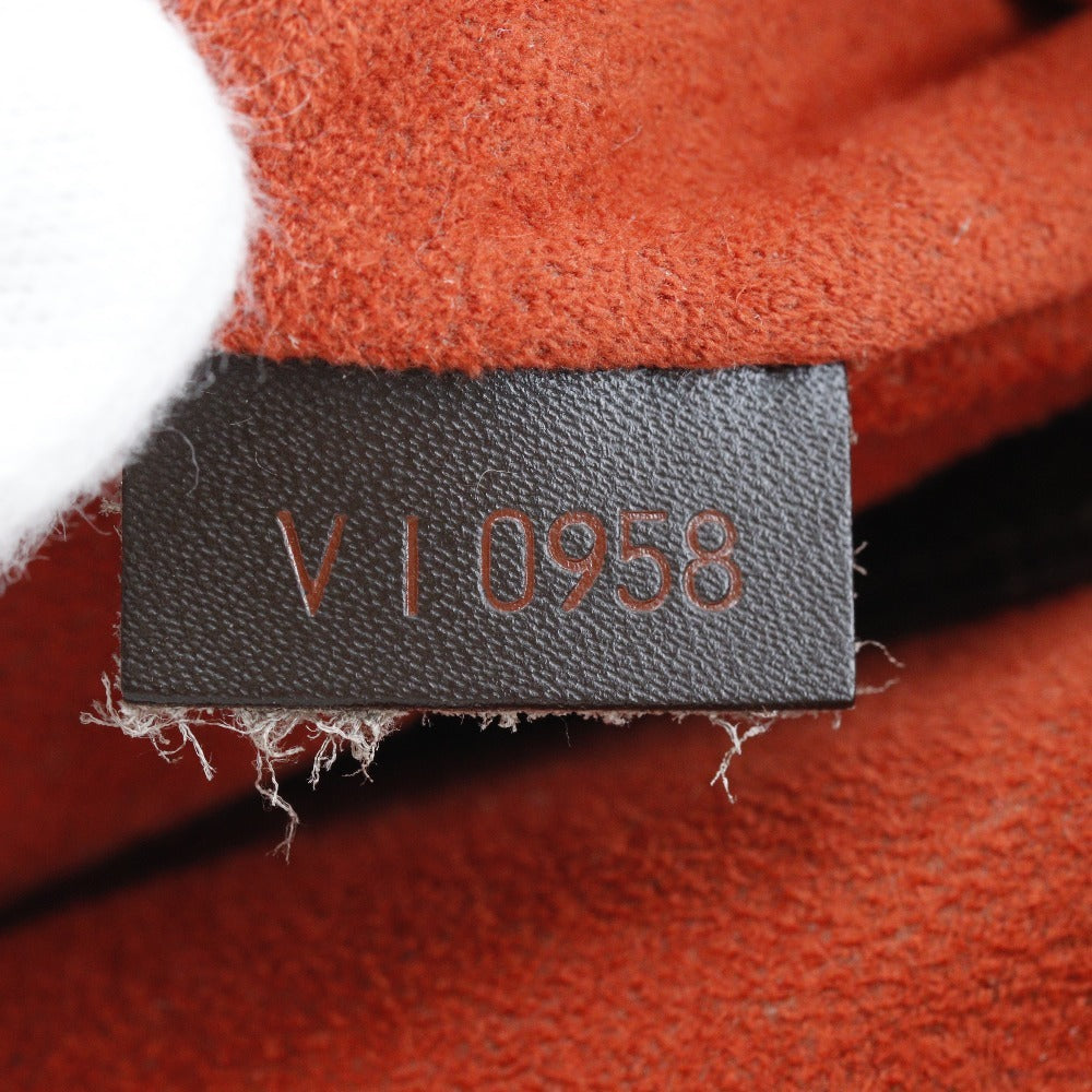 Louis Vuitton Brera Brown Canvas Handbag