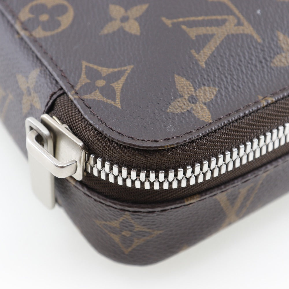 Louis Vuitton Horizon Brown Canvas Clutch Bag