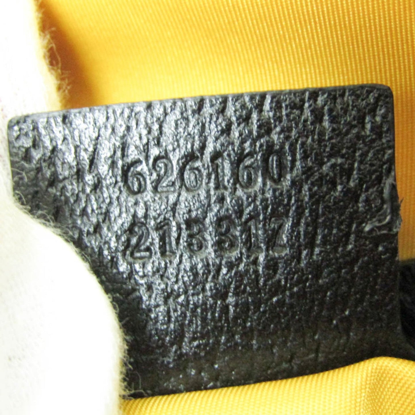 Gucci Off The Grid Yellow Canvas Backpack Bag