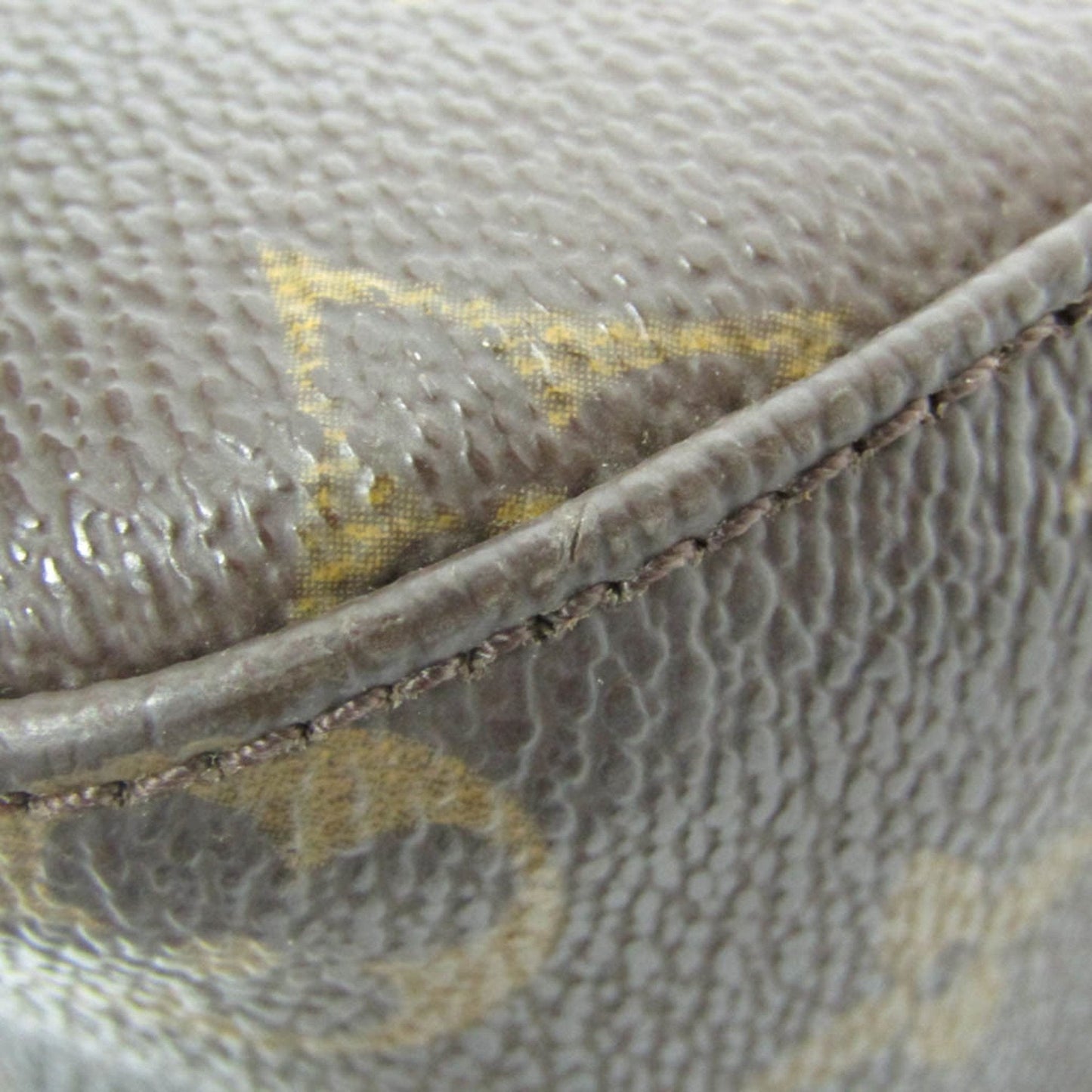 Louis Vuitton Looping Mm Brown Canvas Shoulder Bag