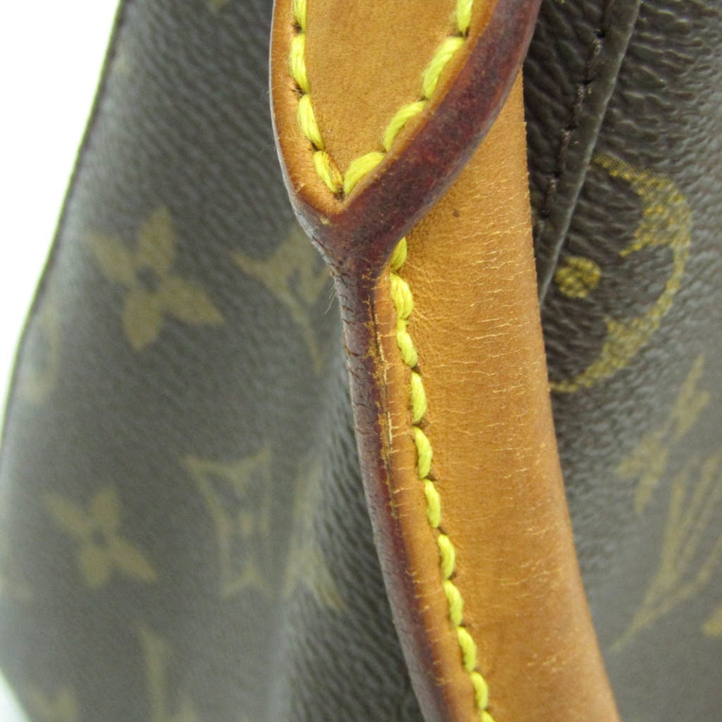 Louis Vuitton Looping Mm Brown Canvas Shoulder Bag